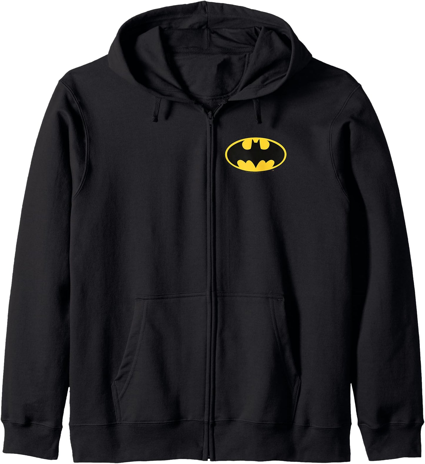 Batman Bat Symbol 1966 Logo Zip Hoodie