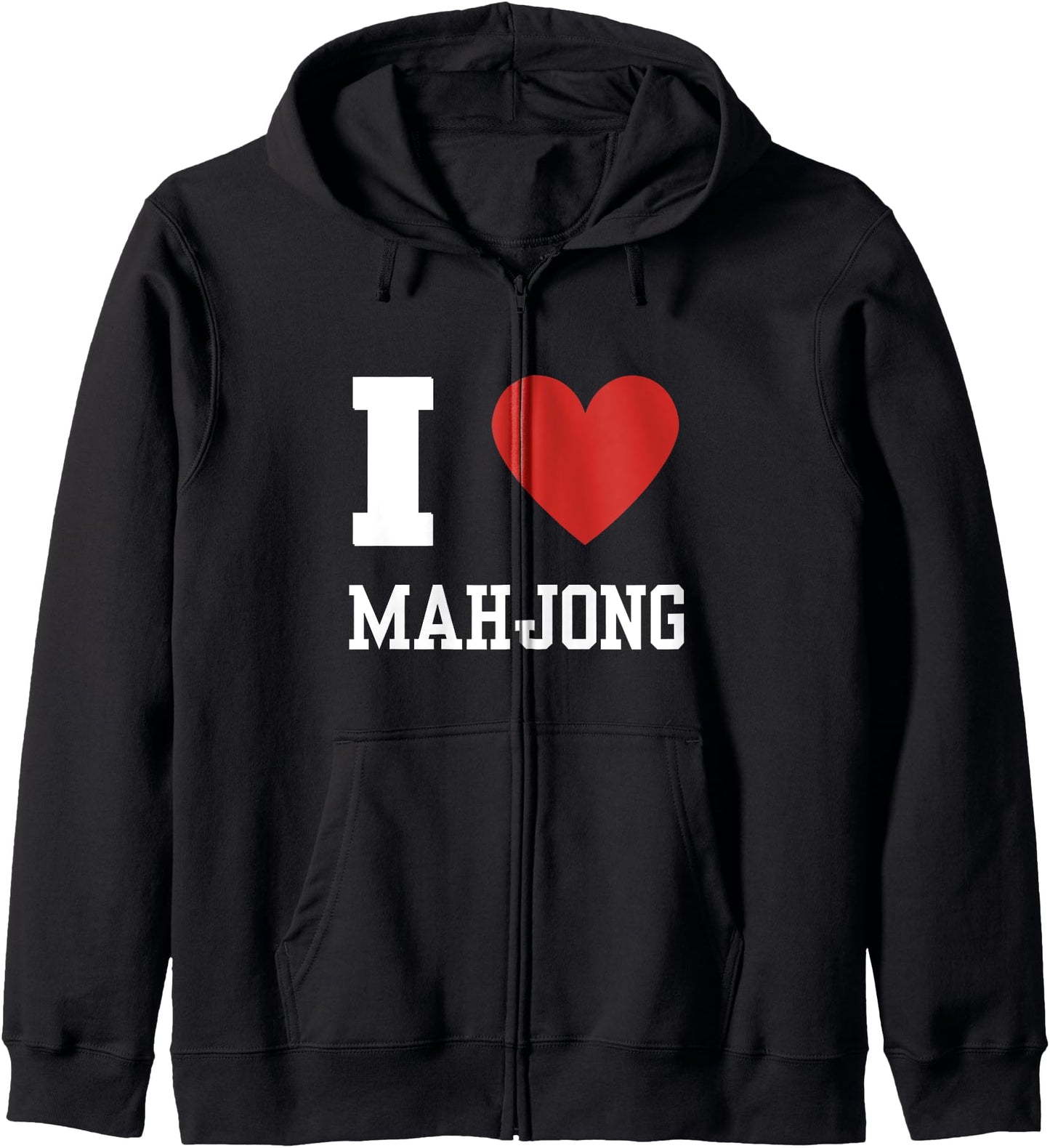 Mahjong Mah Jong Tiles Player Set Fans Game Japanese Game Zip Hoodie