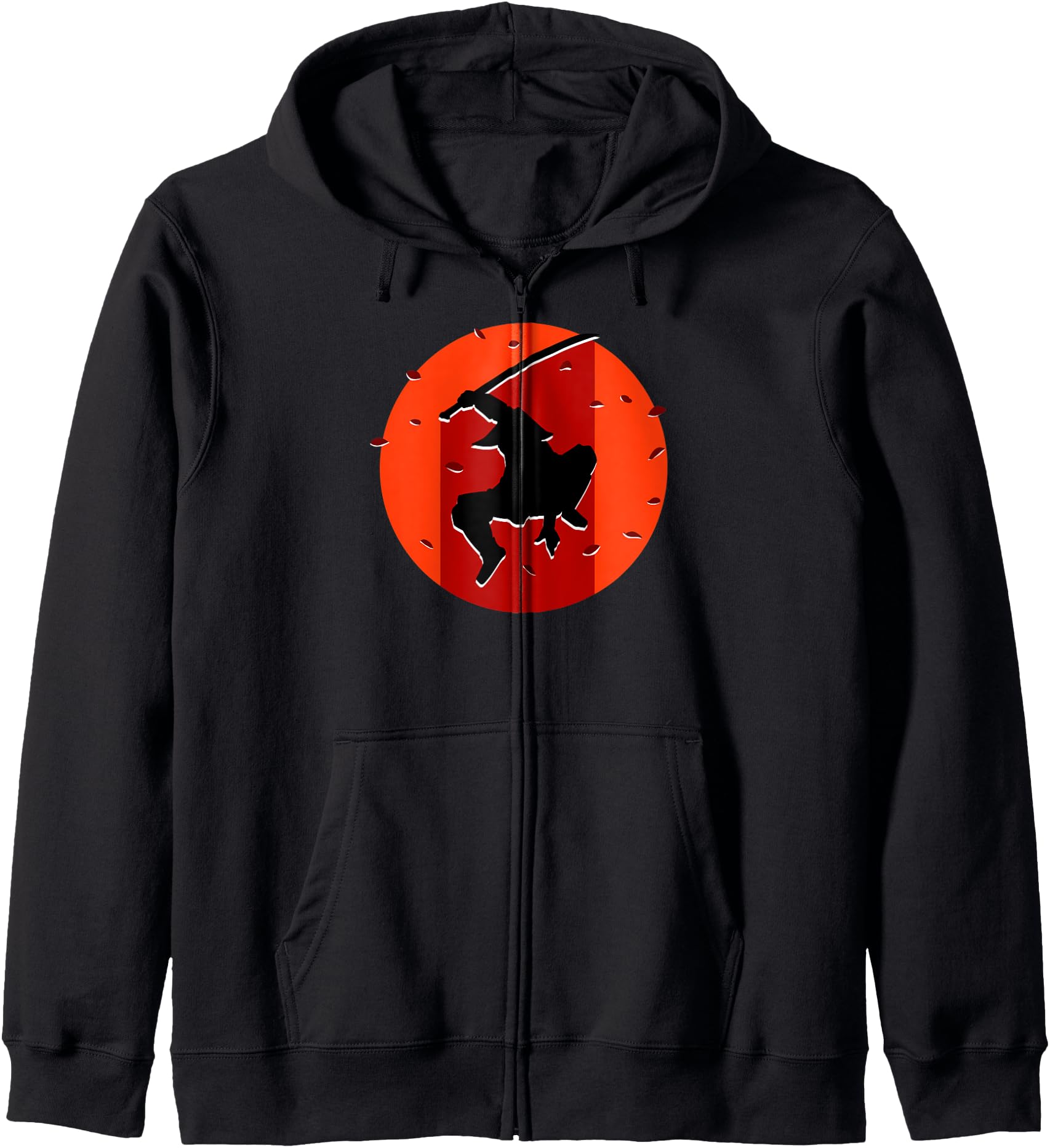 Mythos Bushido Ronin Japanese Samurai Zip Hoodie