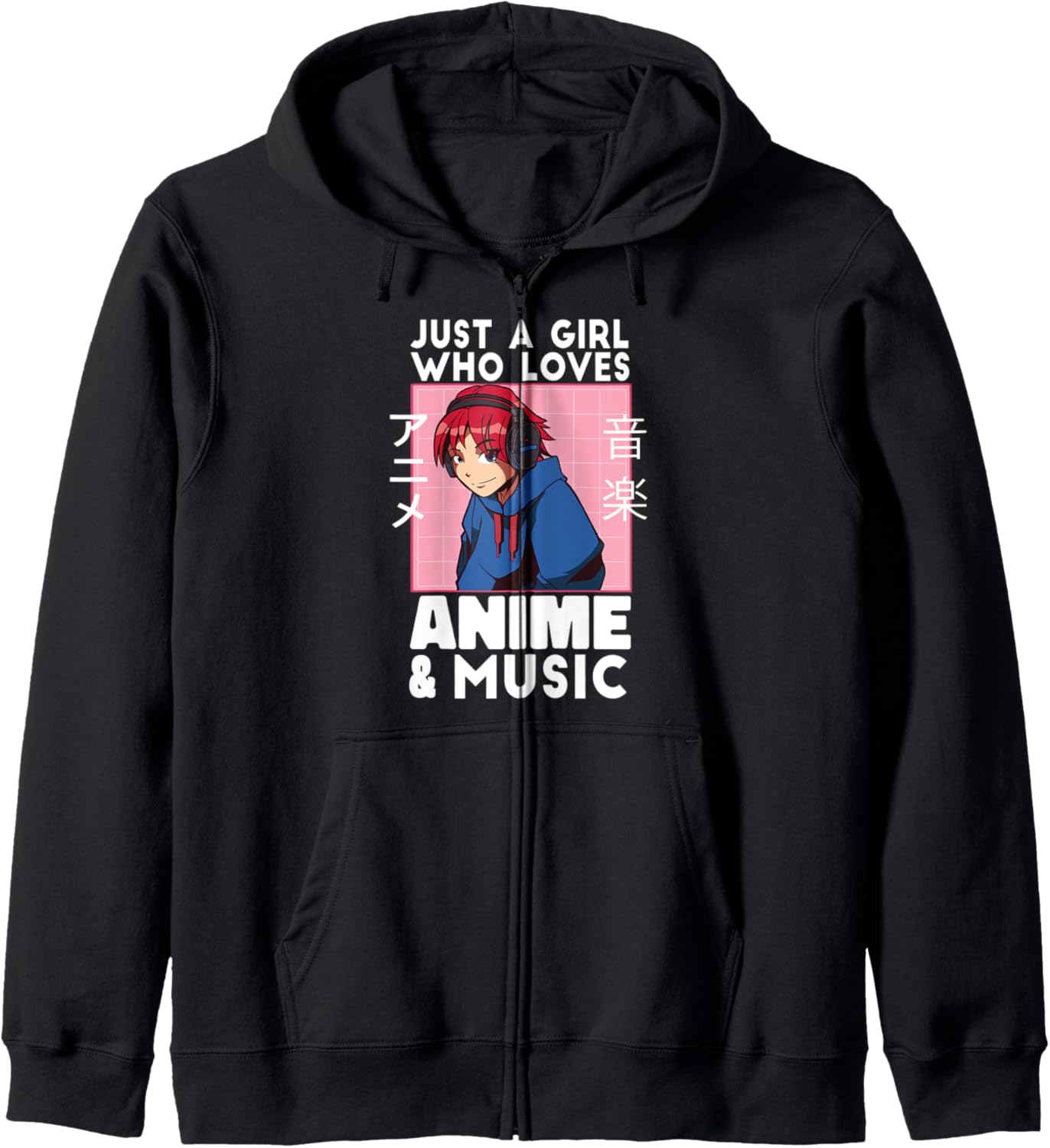 Anime Lovers Anime Art For Women Girls Boys Men Anime Manga Zip Hoodie