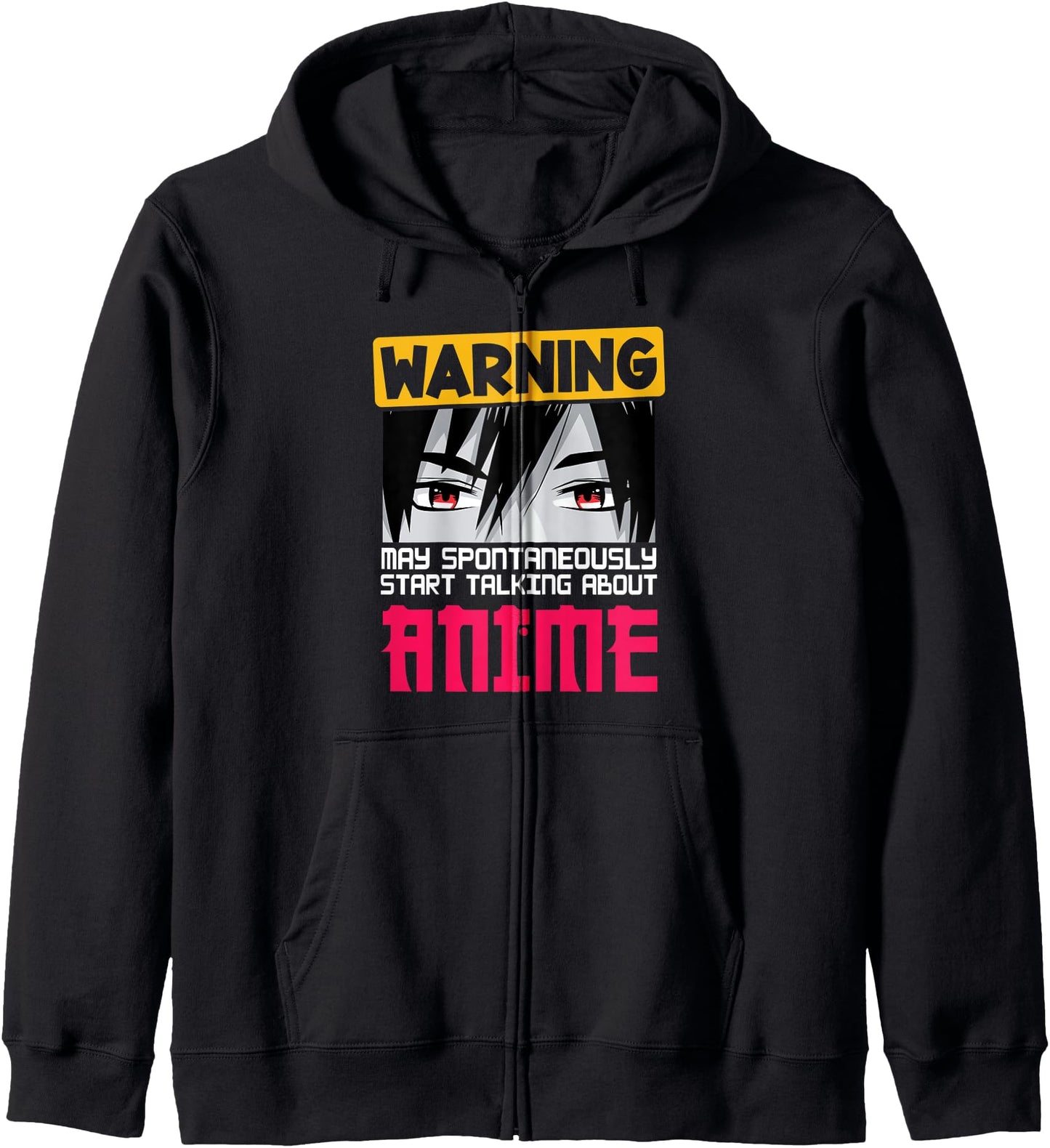 Warning May Spontaneously Start Talking About Anime Boys Hoodie