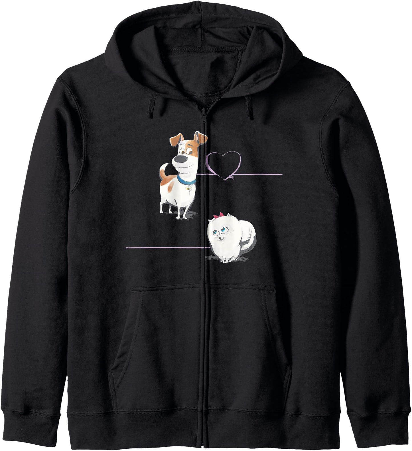 The Secret Life of Pets 2 Gidget and Max Zip Hoodie