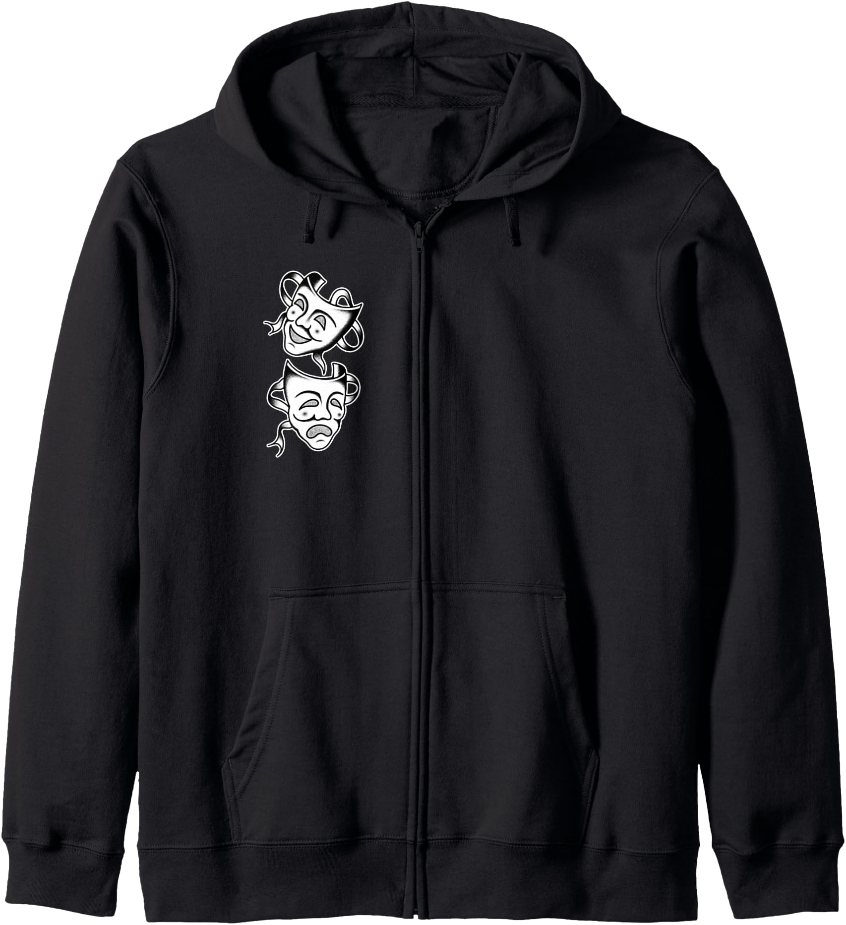 Smile Now Cry Later x Laugh Now Cry Later Blackwork Zip Hoodie