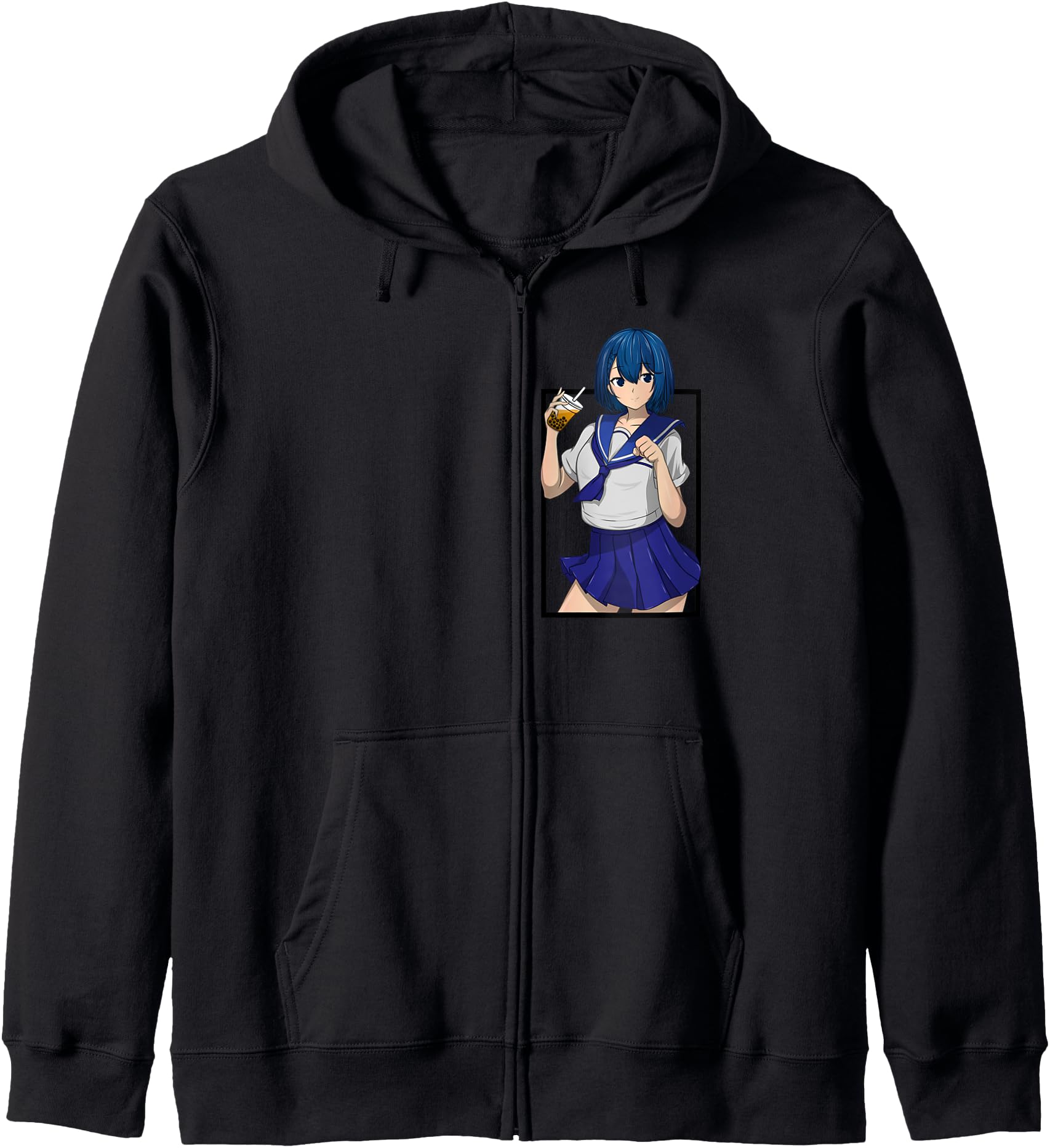 Bubble Tea Cute Kawaii E-Girl Japanese Anime Lover Hoodie