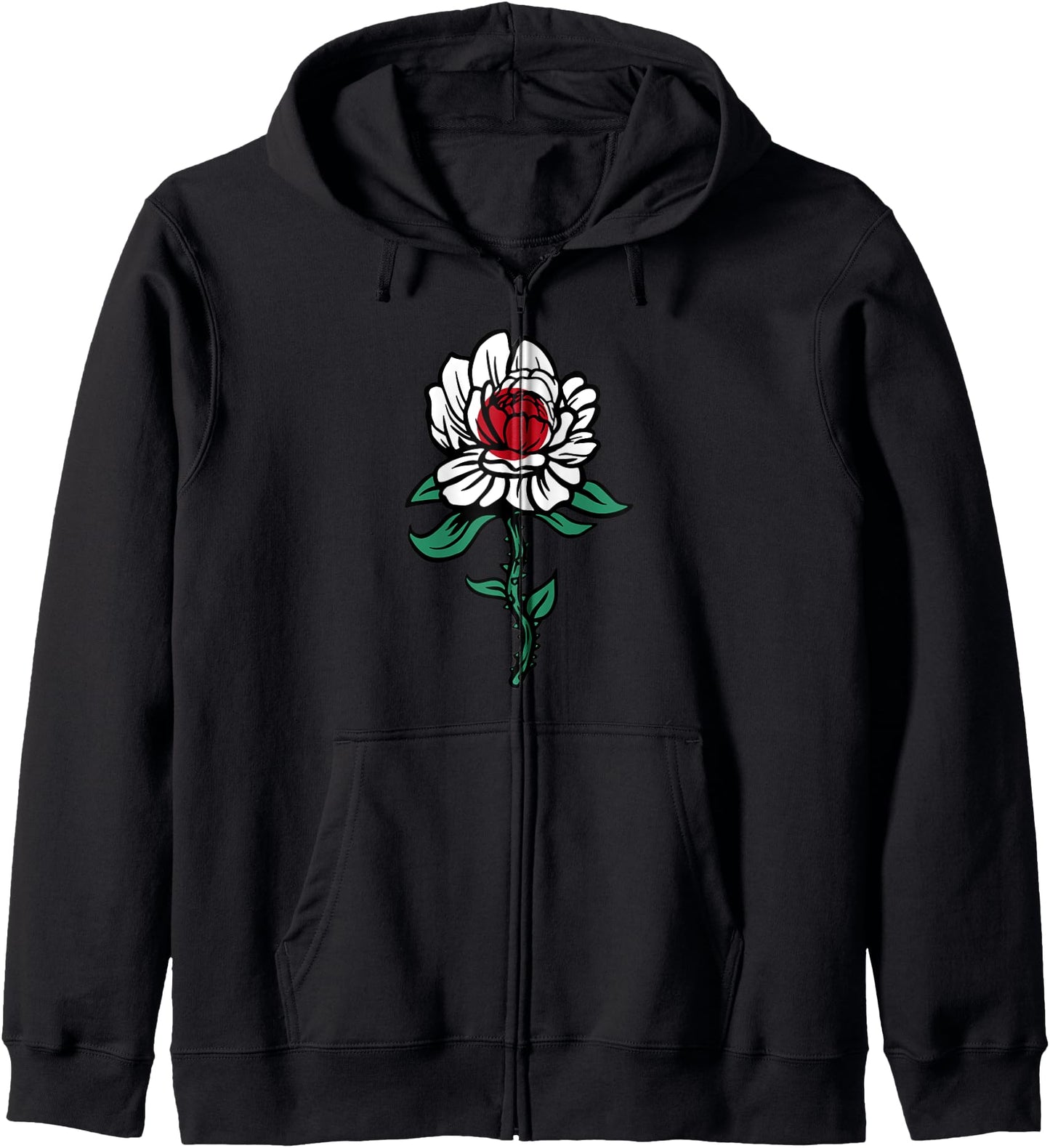 Japan Flag Flower Rose Pet Funny Cherry Blossom Anime Sakura Hoodie