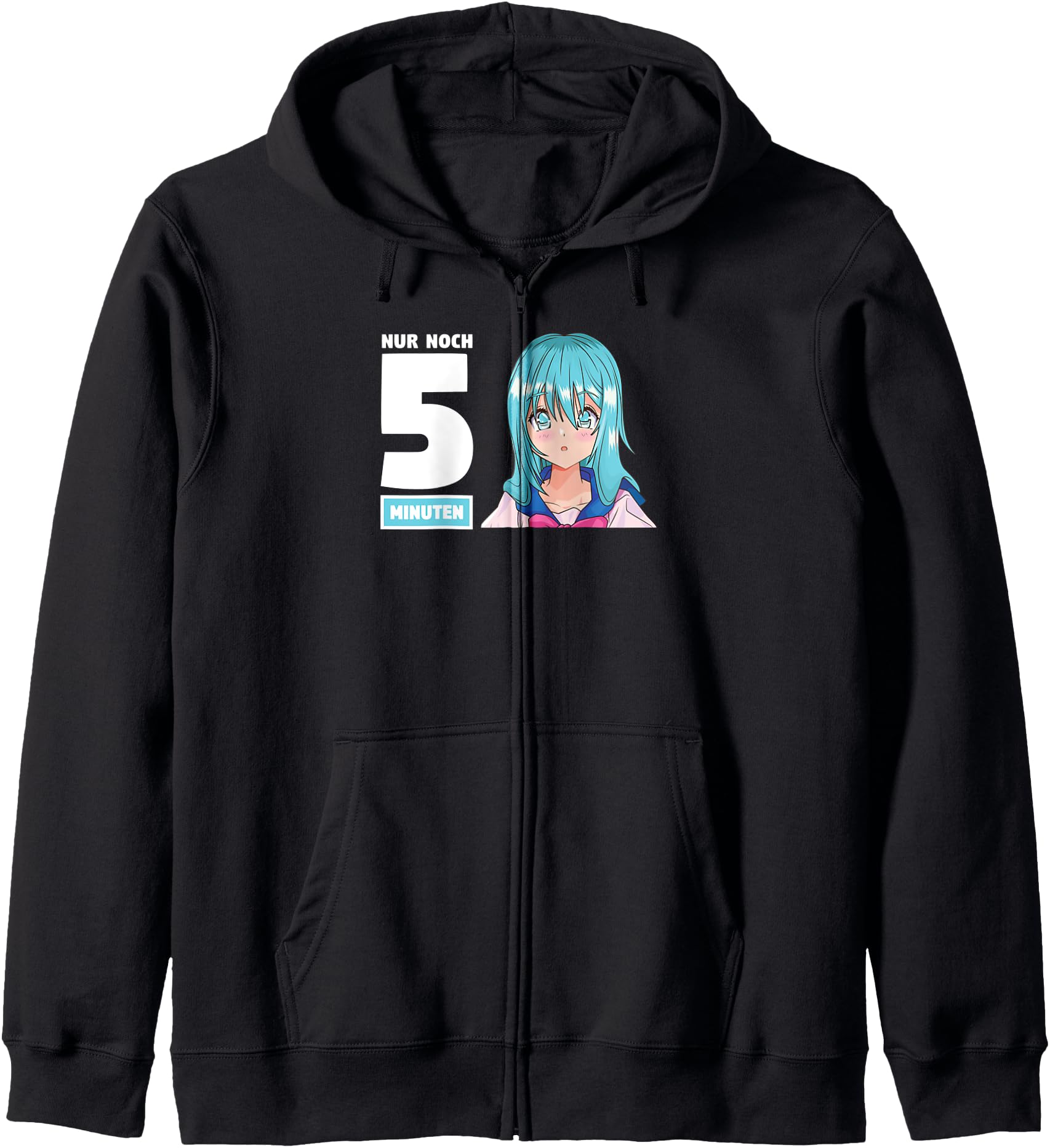 nur noch 5 minuten Otaku Japan Anime Hoodie