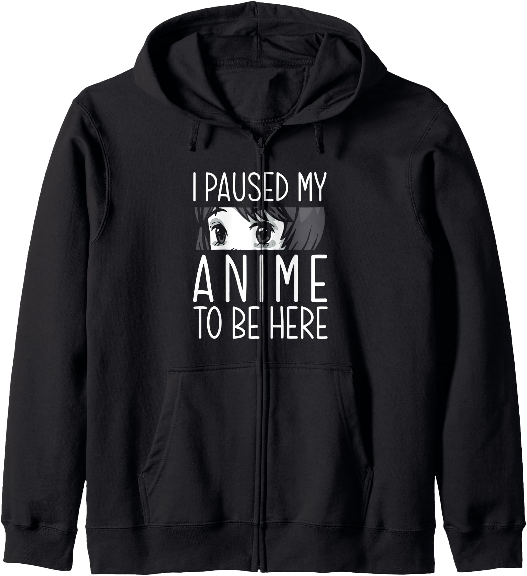I Paused My Anime To Be Here Anime Teen Girls Boys Anime Hoodie