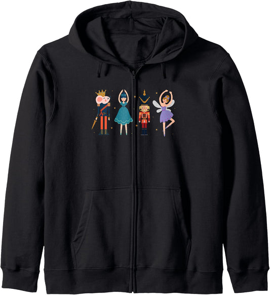 Christmas Nutcracker Ballet - Nutcracker Zip Hoodie