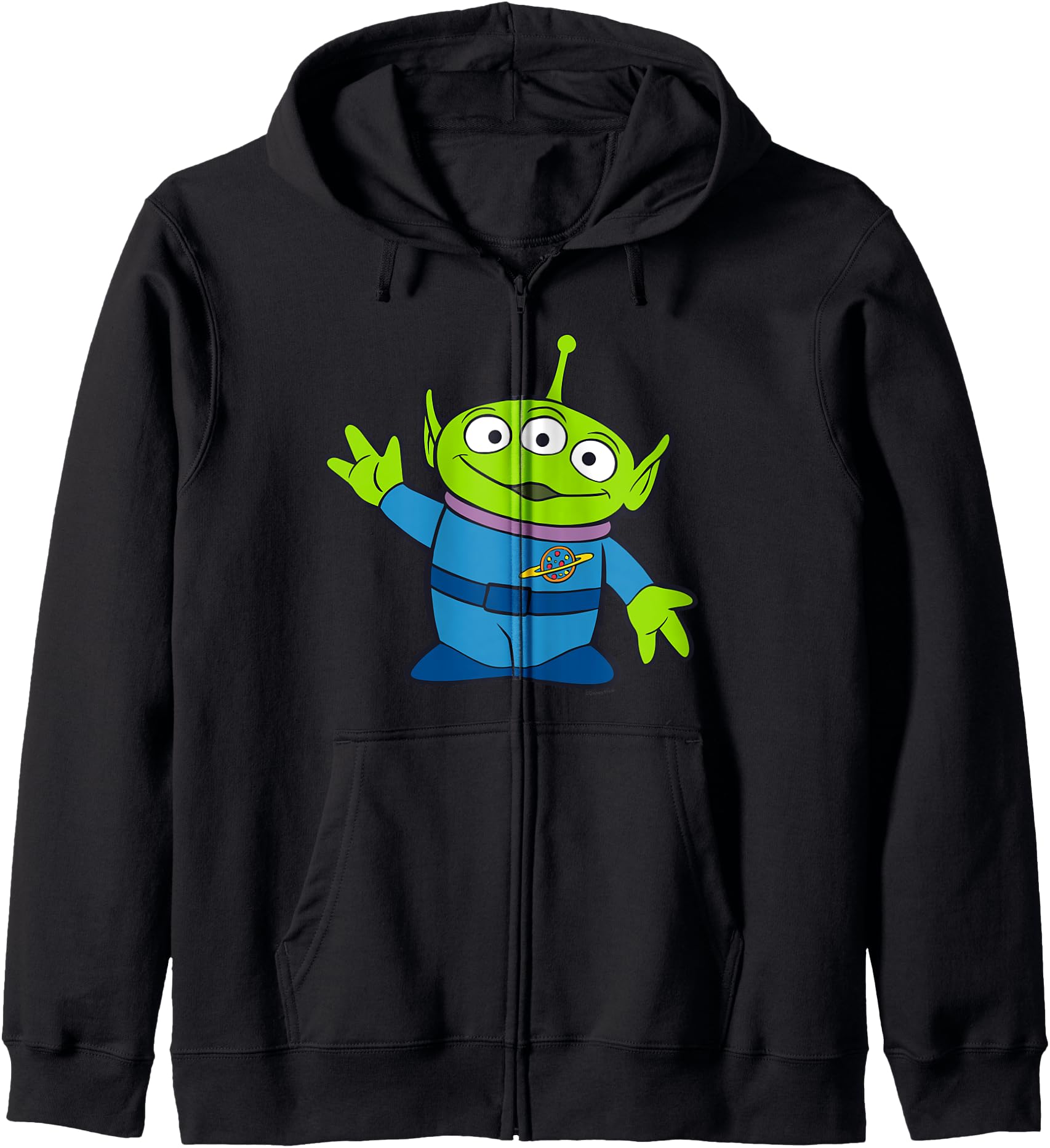 Disney and Pixar's Toy Story Pizza Planet Alien Costume A Zip Hoodie