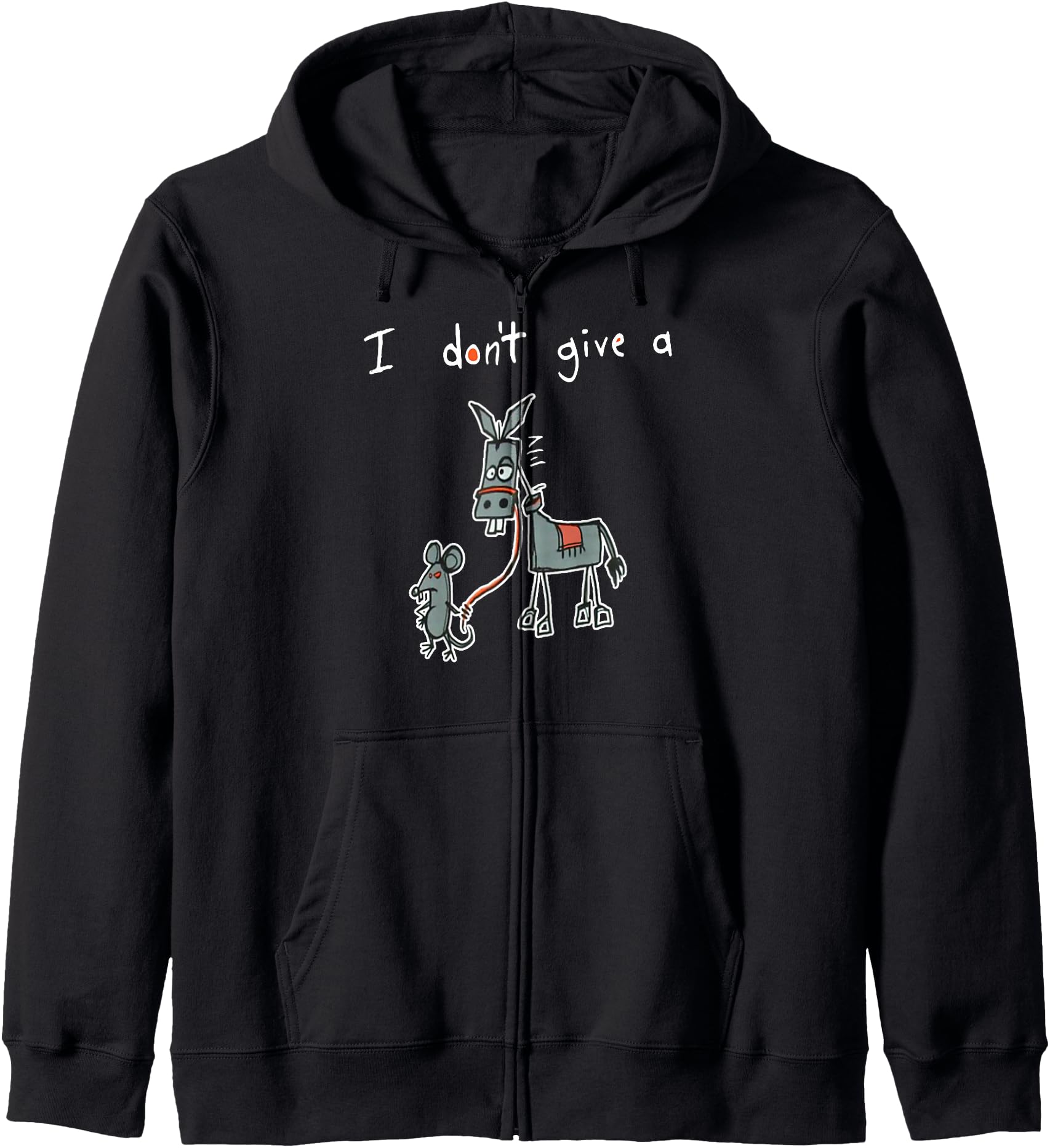 I Dont Give A Rats Donkey Shirt Women I Dont Give A Rats Azz Zip Hoodie