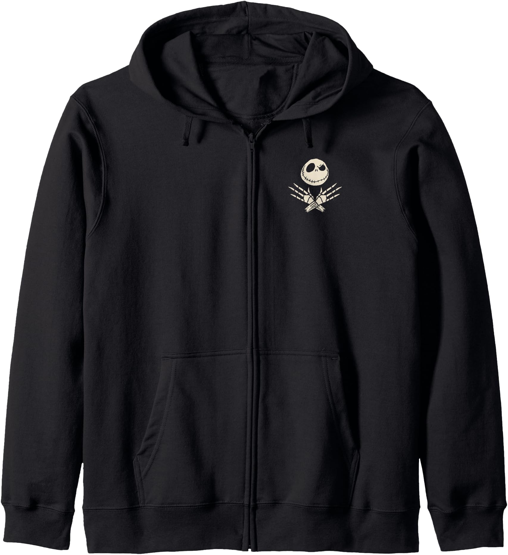 Disney The Nightmare Before Christmas Cross Arms Pocket Logo Zip Hoodie