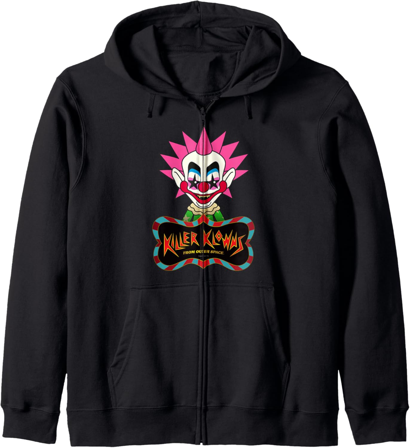 Killer Klowns from Outer Space Chibi Style Spikey Zip Hoodie
