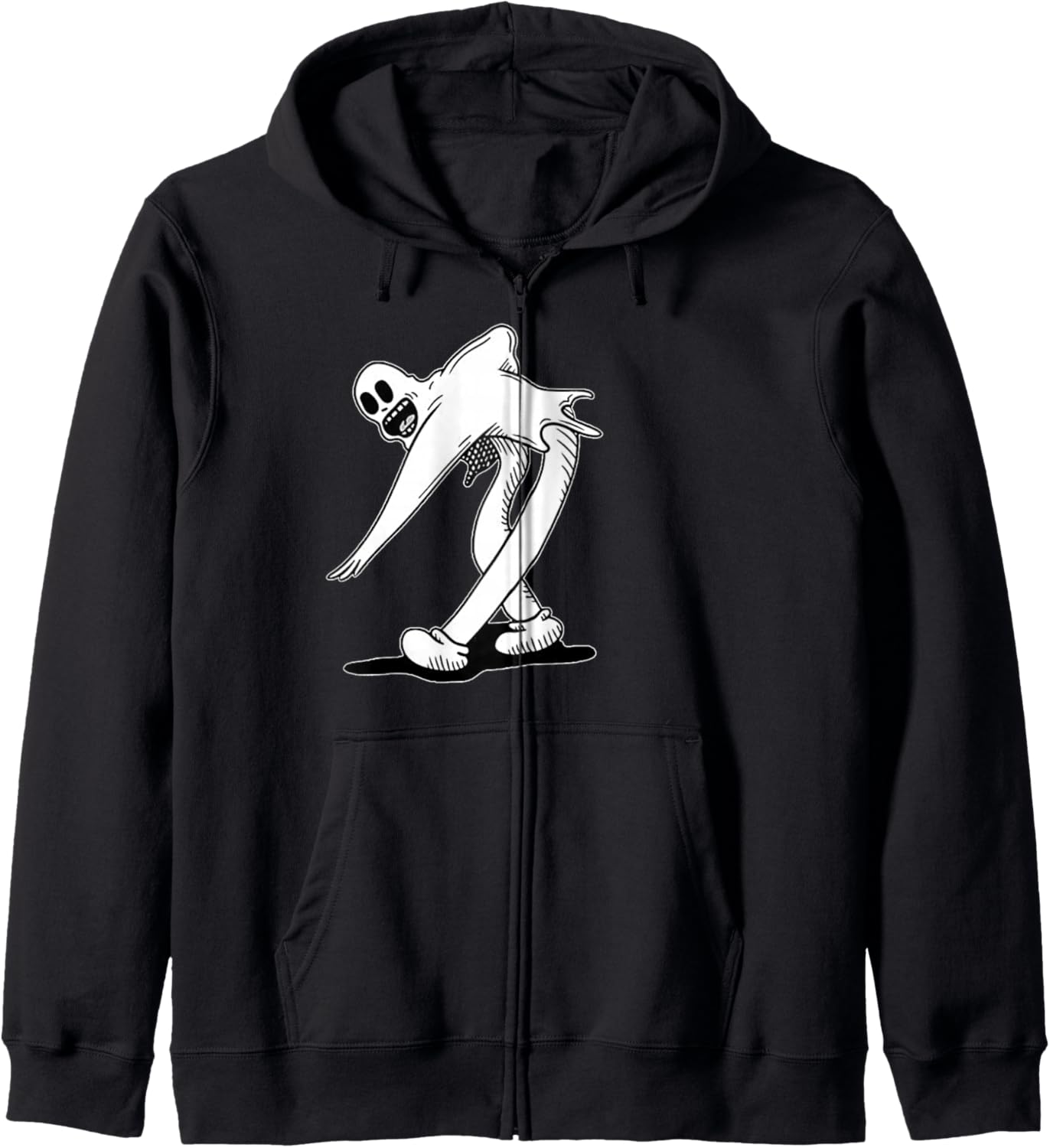Koko the Clown Ghost Dancing Zip Hoodie