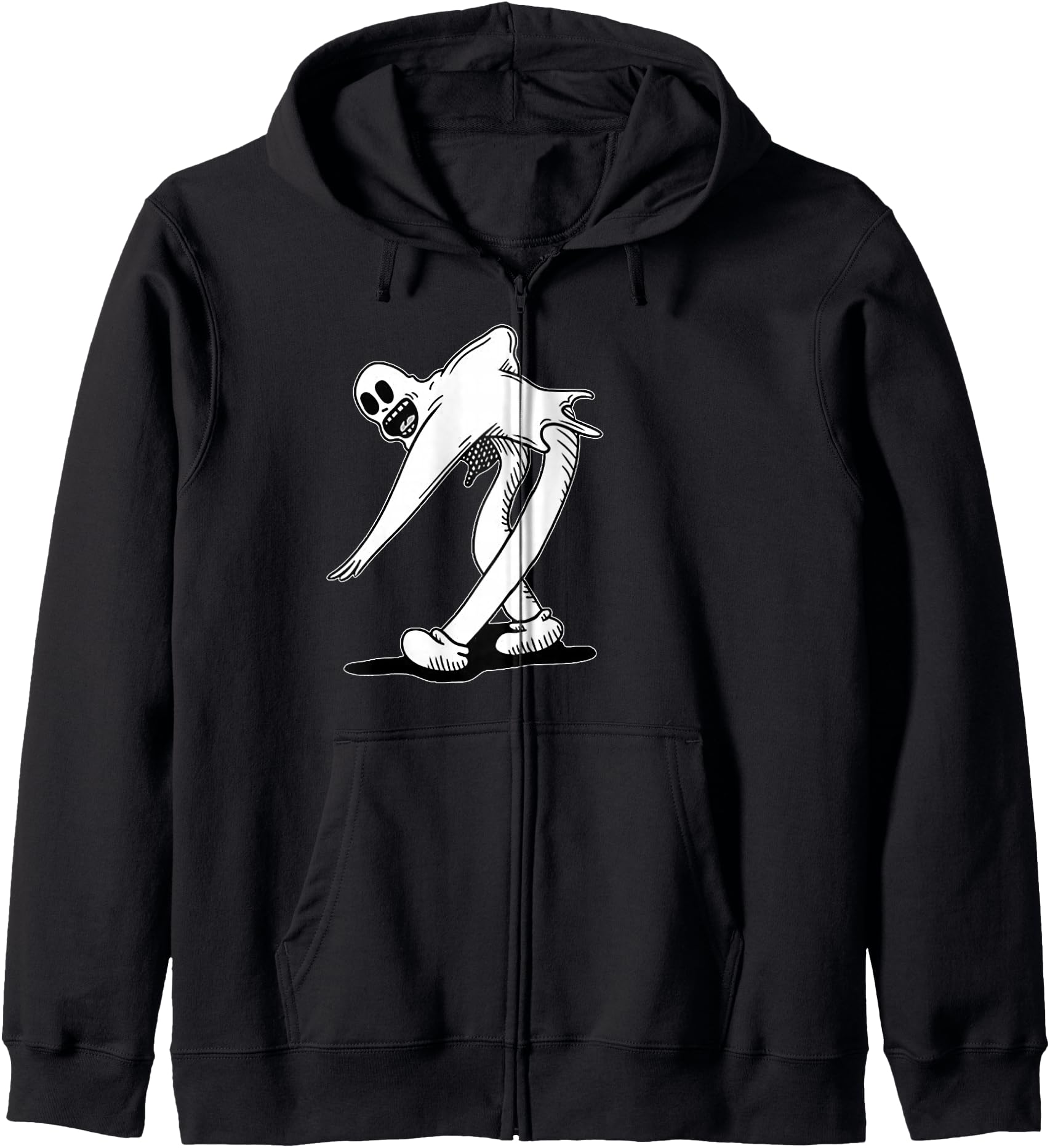 Koko the Clown Ghost Dancing Zip Hoodie