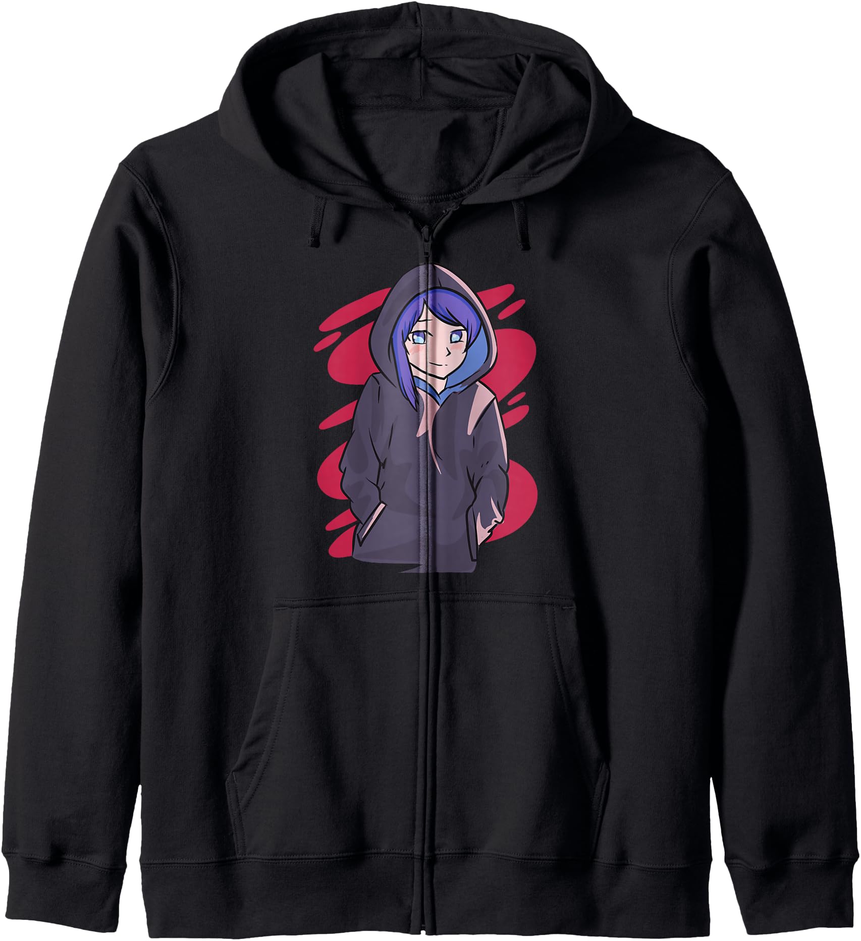 Anime Otaku Hoodie Girl - Japan Culture Art - Aesthetic Hoodie