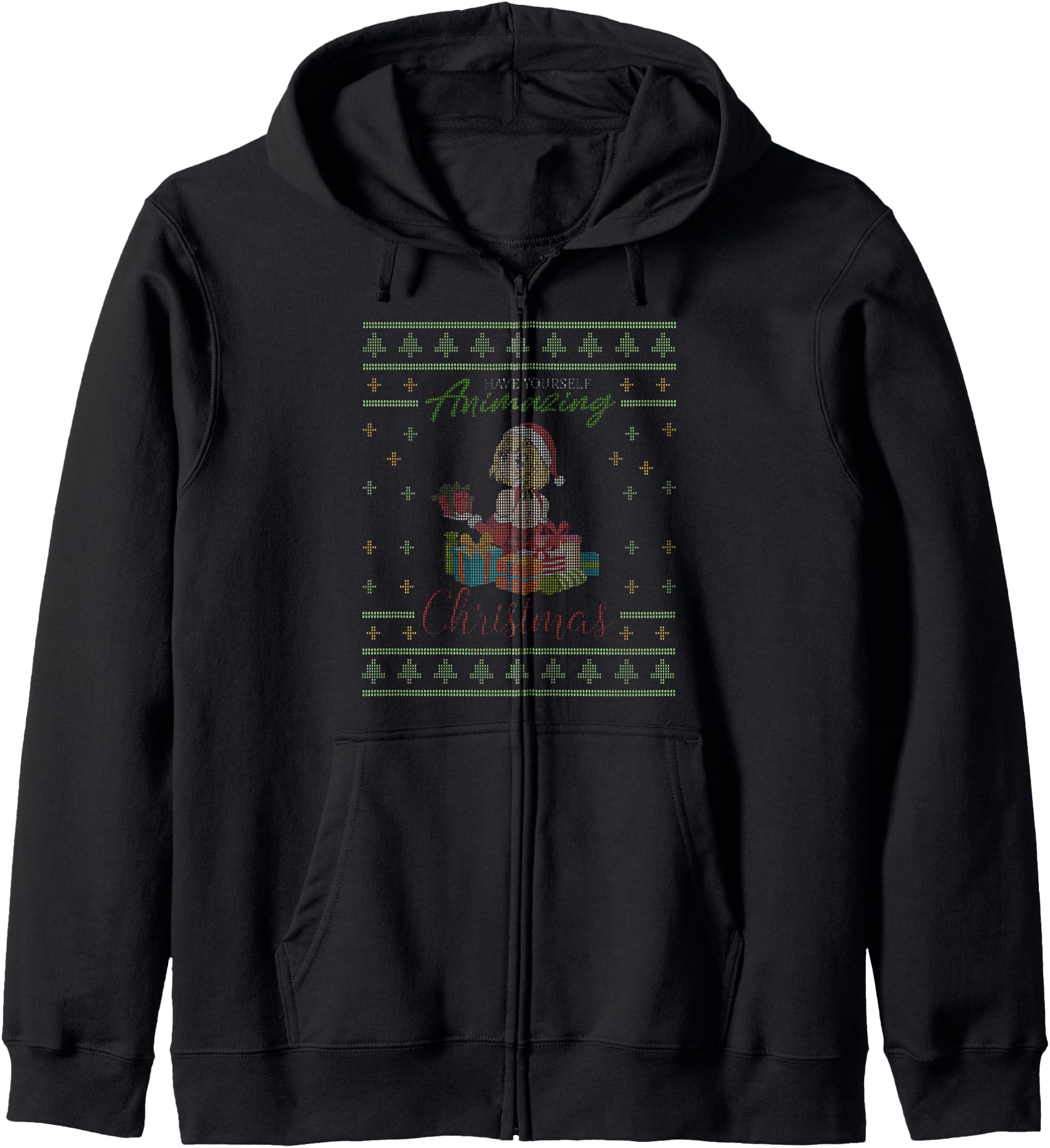 Have Yourself Animazing Ugly Christmas Sweater Anime Funny Hoodie