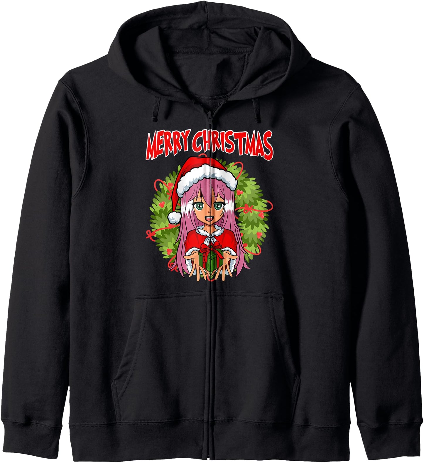 Japanese Anime Manga Gaming Cosplay Merry Christmas Anime Hoodie