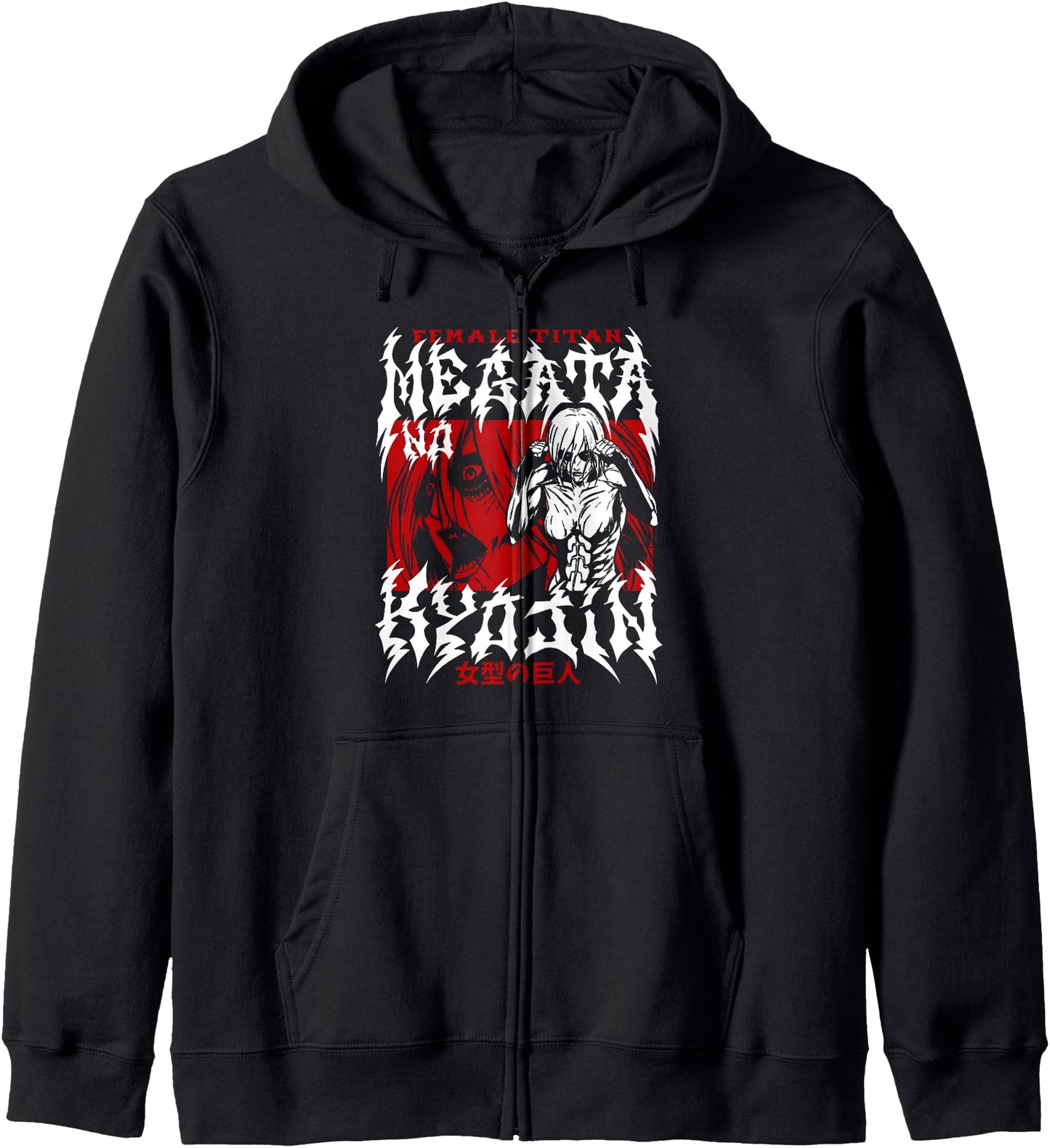 Attack on Titan Extreme Female Titan AOT Anime Hoodie