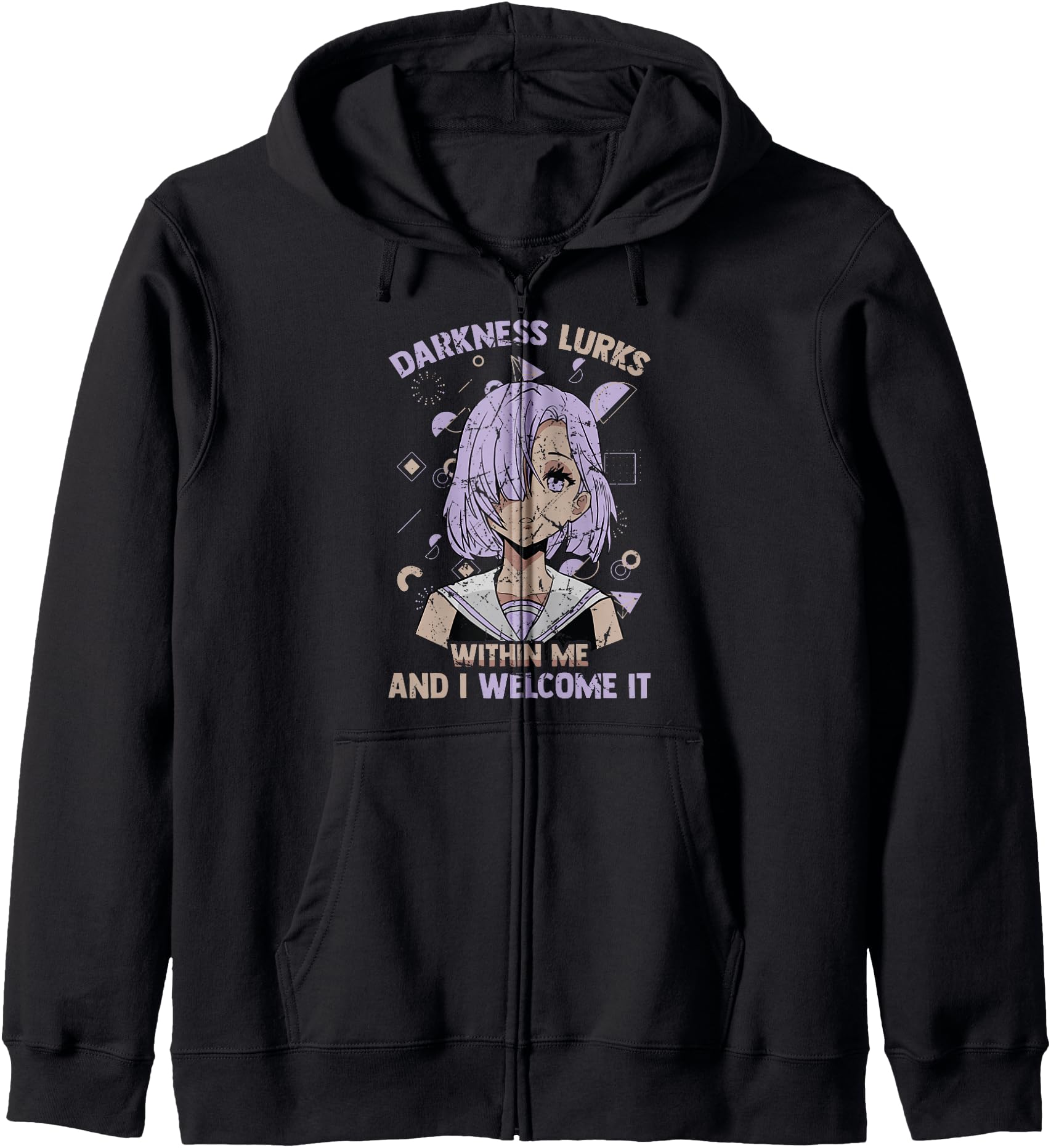 Darkness Lurks Within Me And I Welcome It - Otaku Anime Hoodie