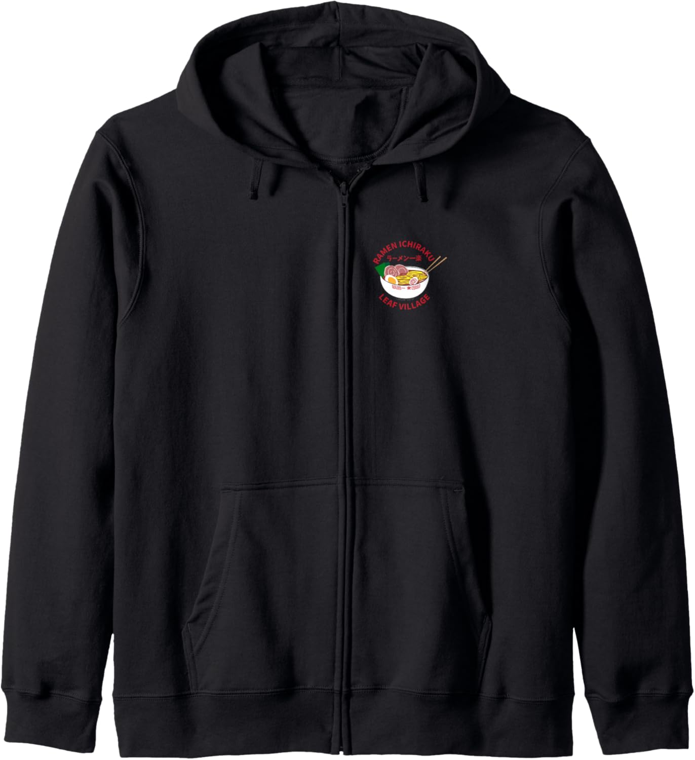 Naruto Shippuden Konohagakure Ramen Shop Anime Zip Hoodie