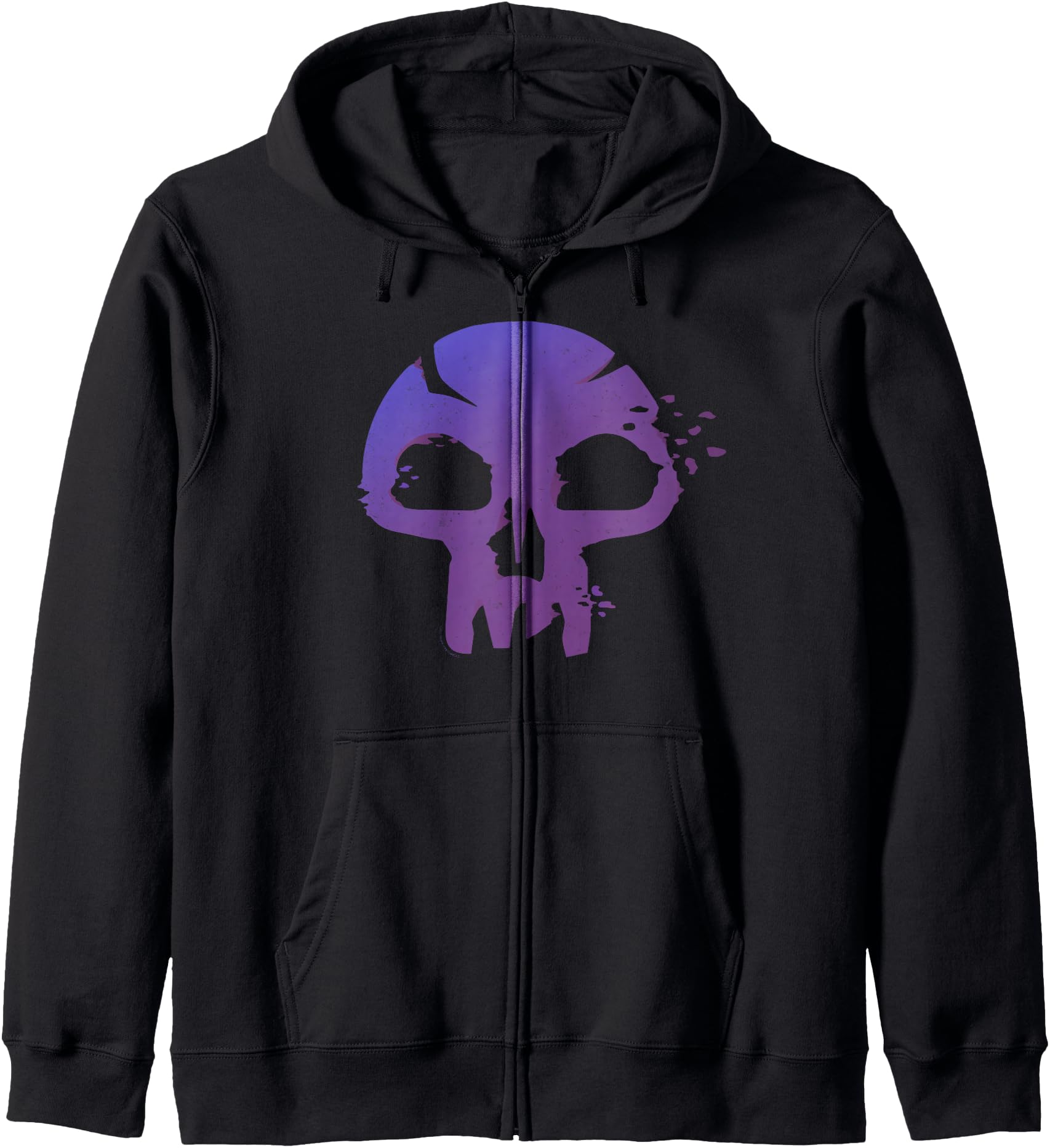 Magic: The Gathering Black Mana Symbol Zip Hoodie