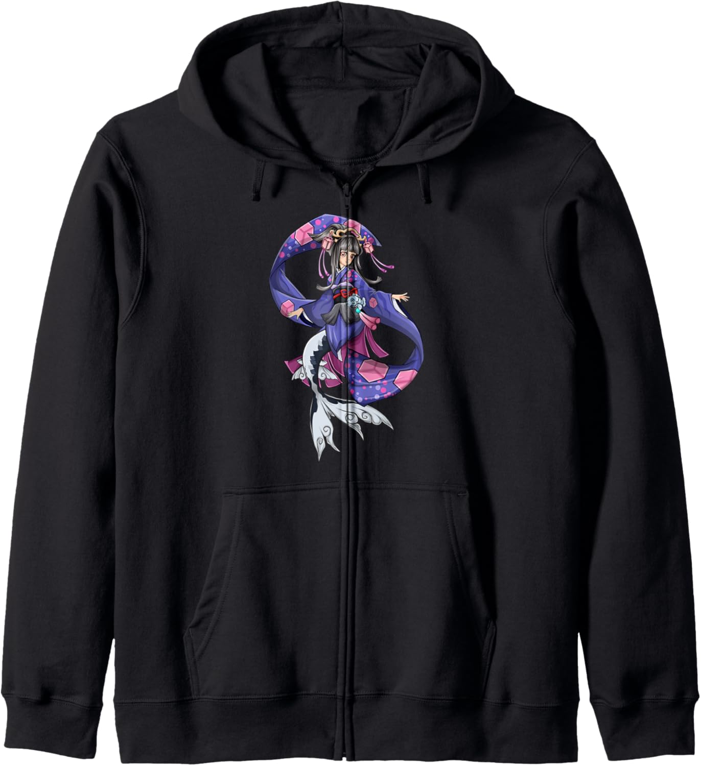 Awesome Mermaid Anime Graphic Gifts for Teenage Anime fans Hoodie