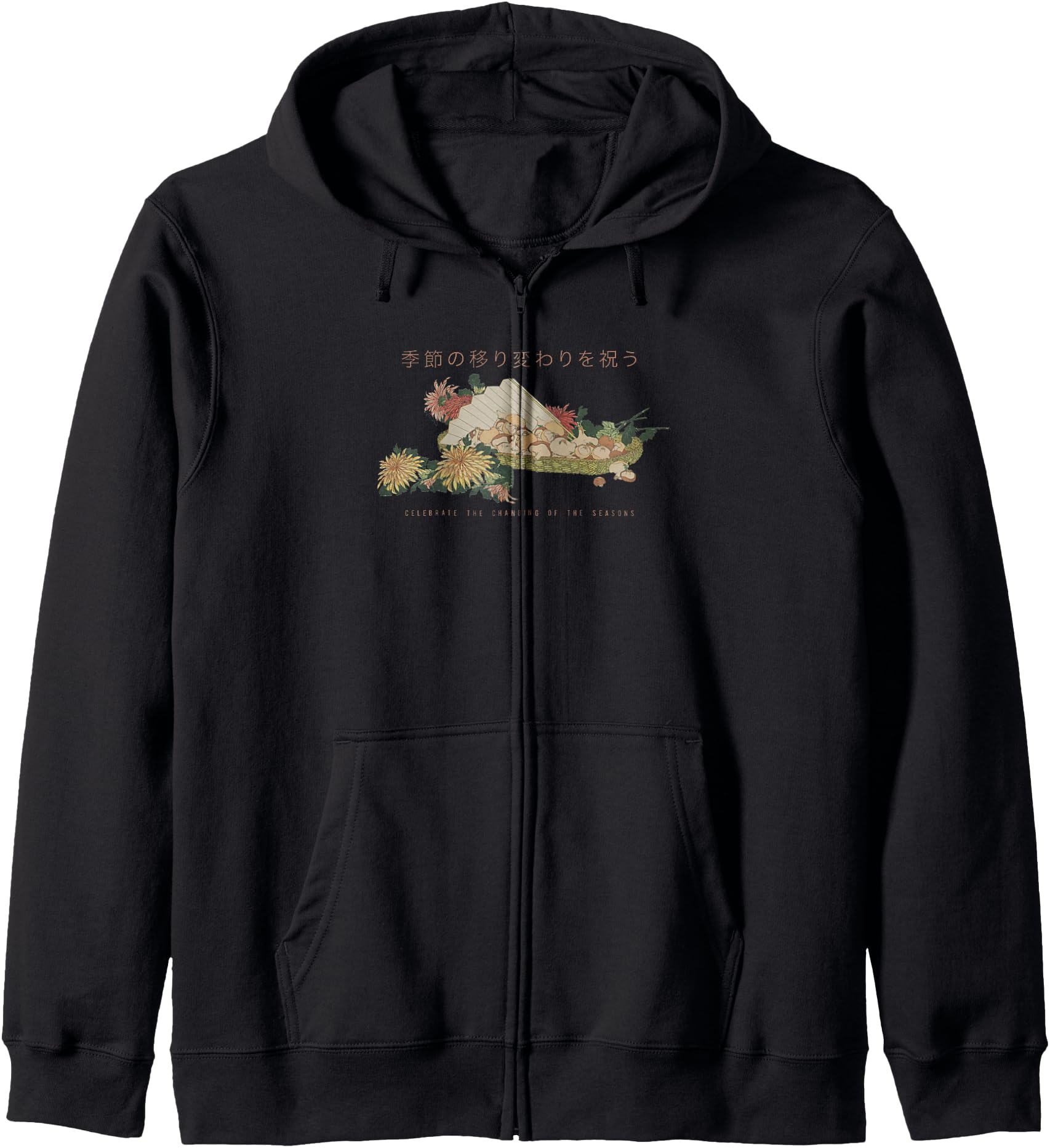 Celebrate The Changing Of The Seasons Anime Mushrooms Hoodie
