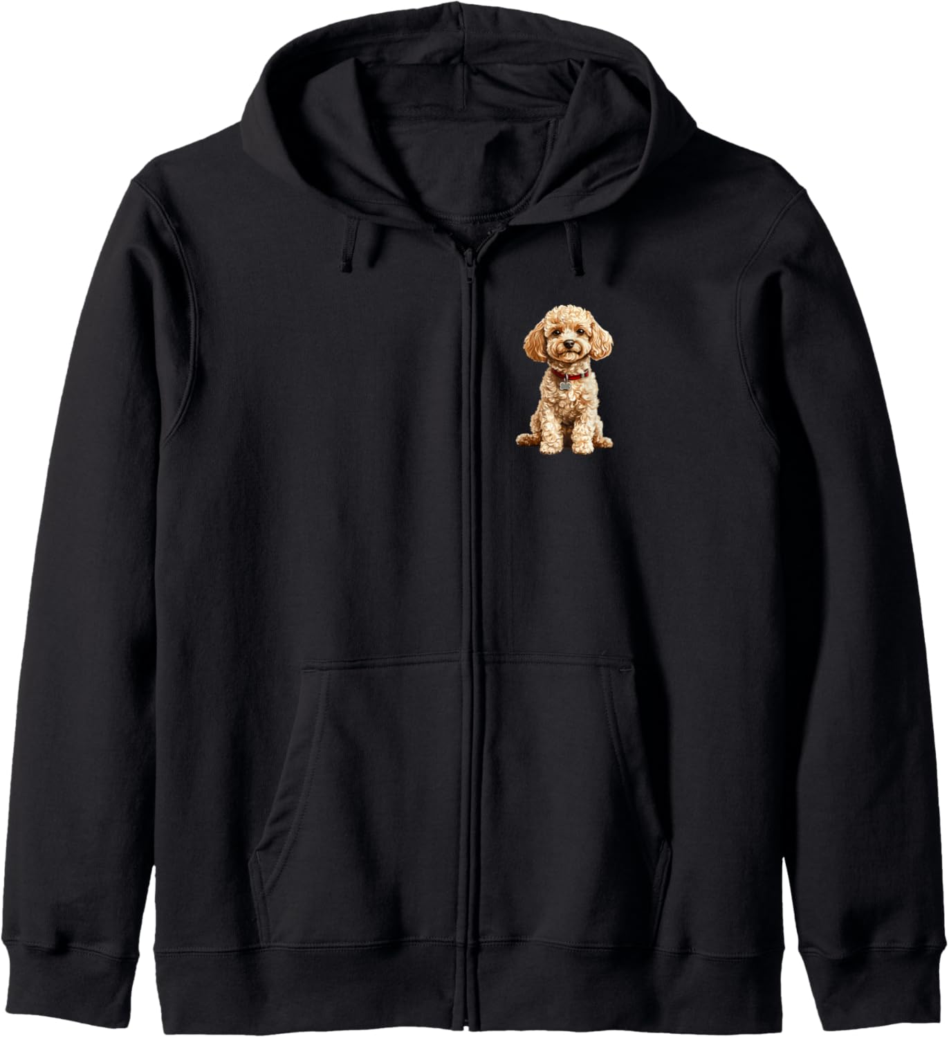 Poodle Zip Hoodie