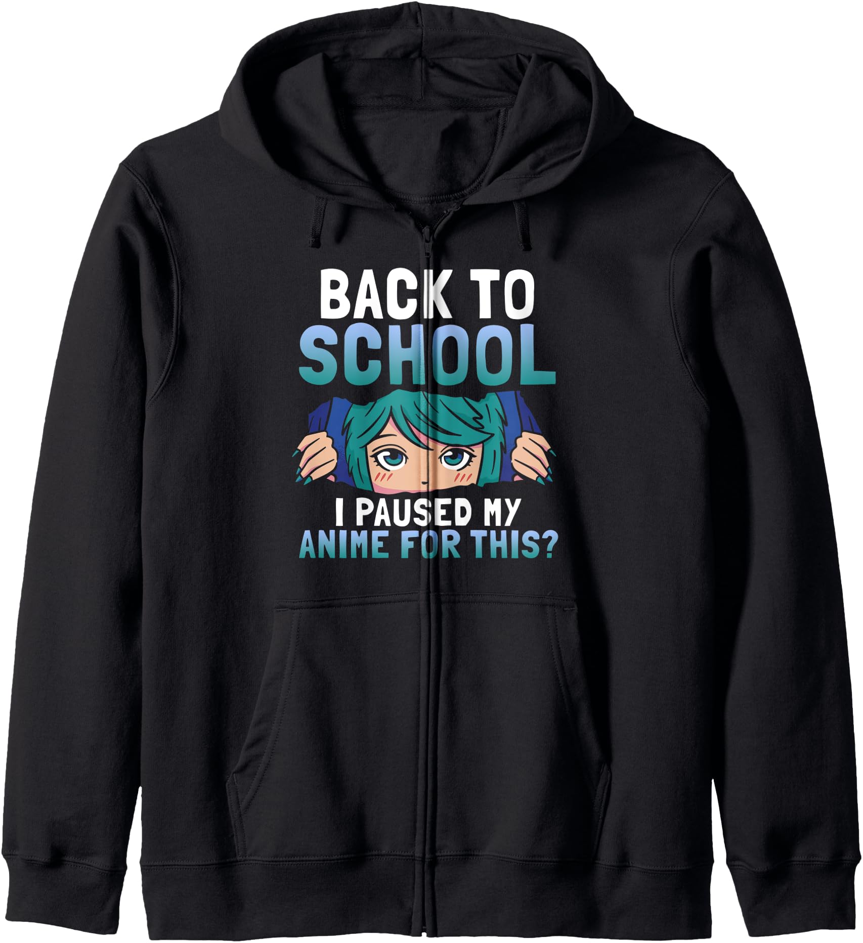Back To School I Paused My Anime For This Manga and Anime Hoodie