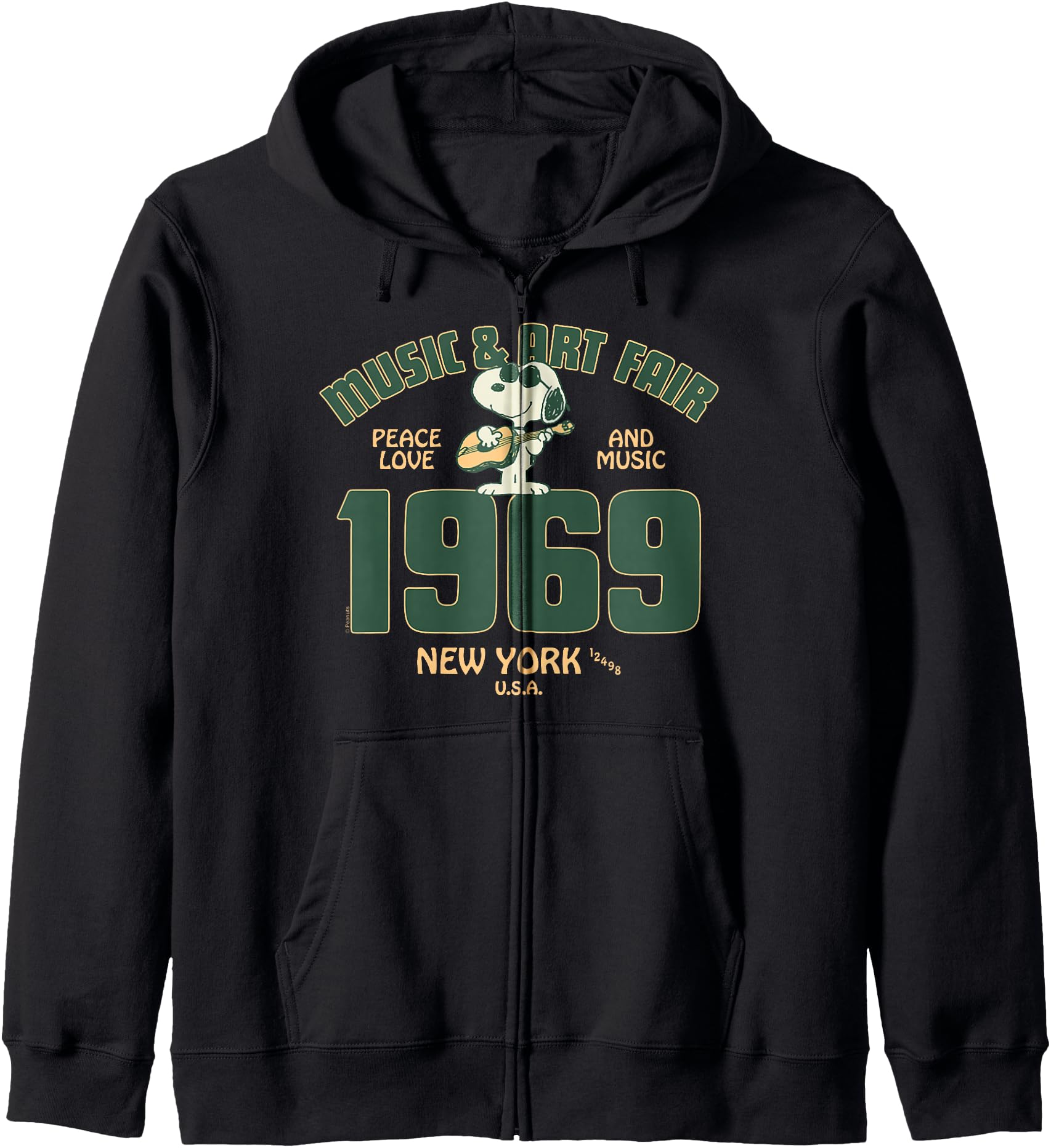 Peanuts: Snoopy Music & Art Fair Zip Hoodie