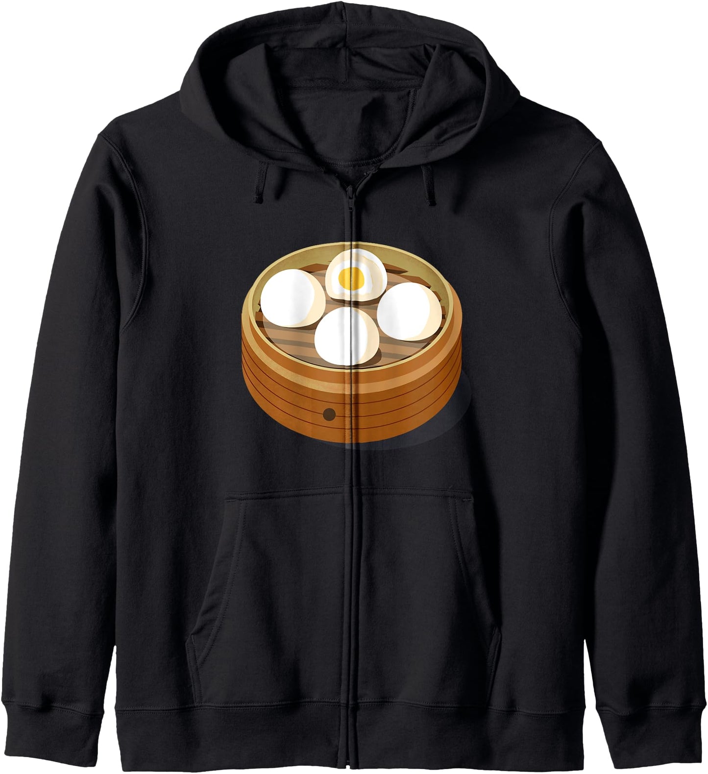Funny Bao Costume Dim Sum Steam Buns Chinese Food Anime Hoodie