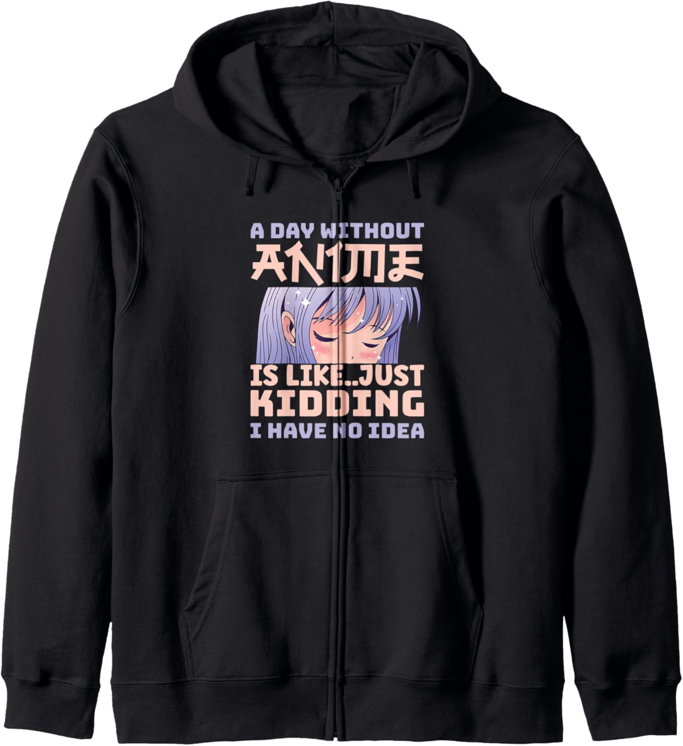 Anime Quote For Women Teen Girls for Ramen Anime Lover Hoodie