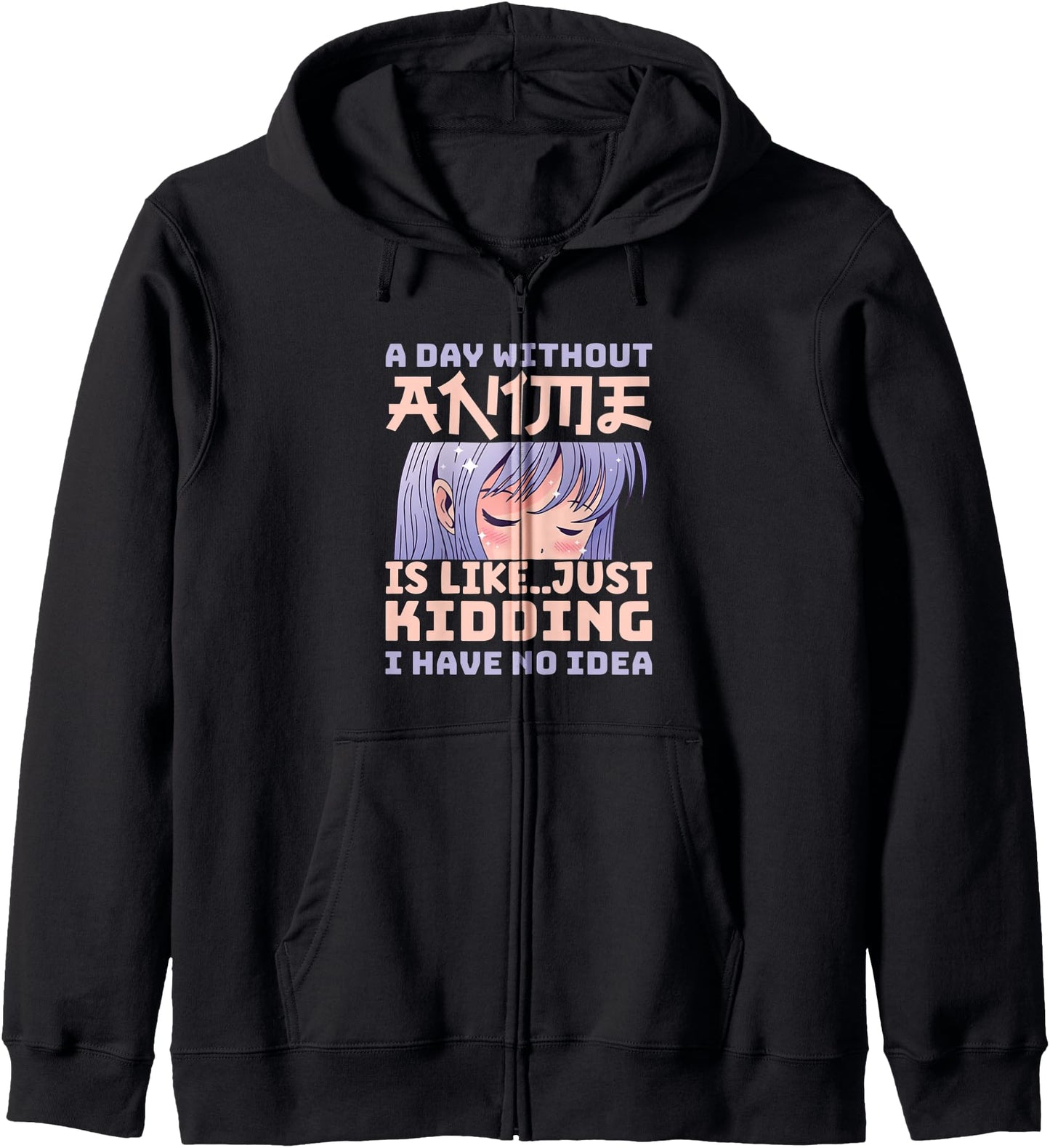 Anime Quote For Women Teen Girls for Ramen Anime Lover Hoodie