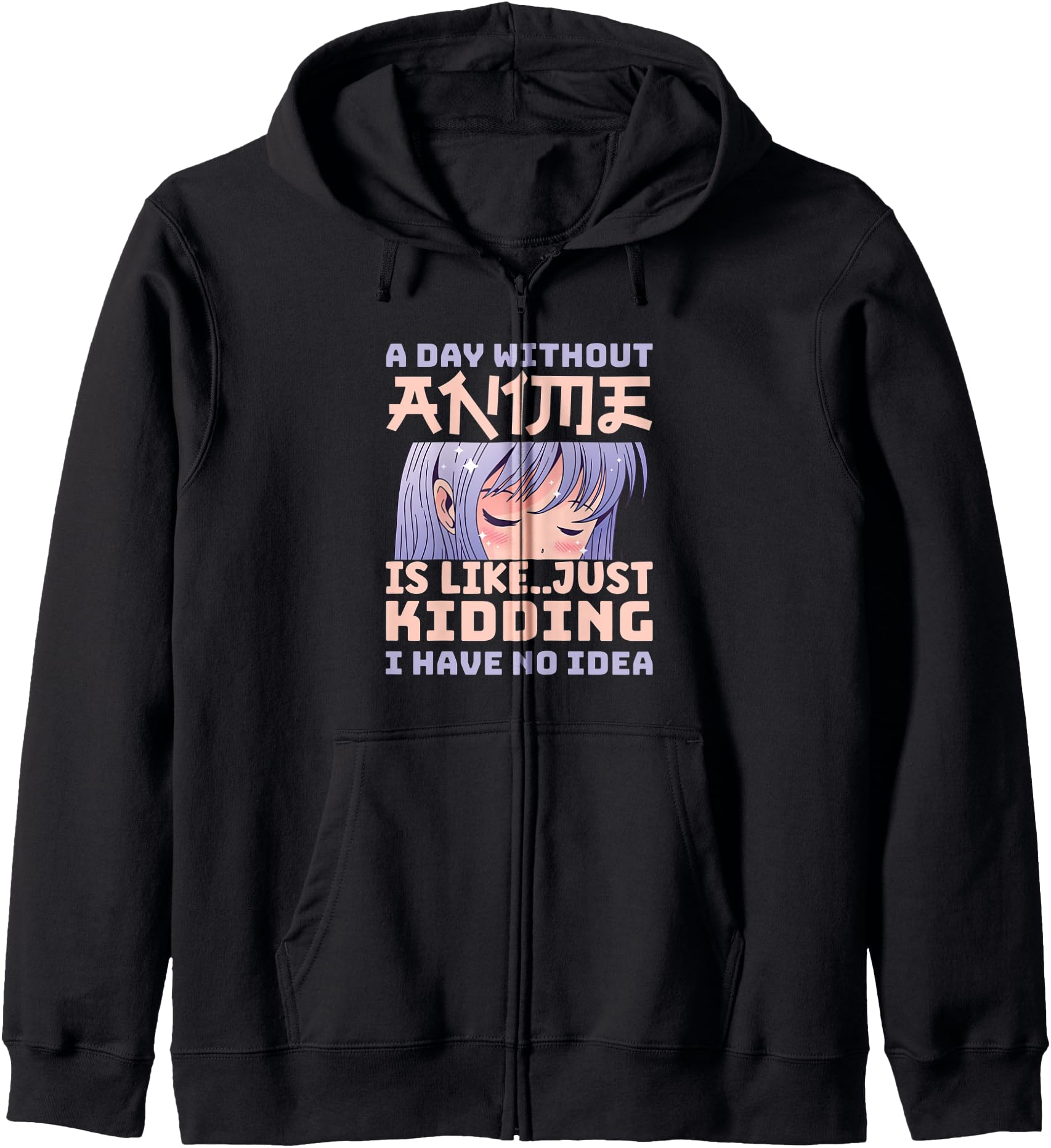 Anime Quote For Women Teen Girls for Ramen Anime Lover Hoodie