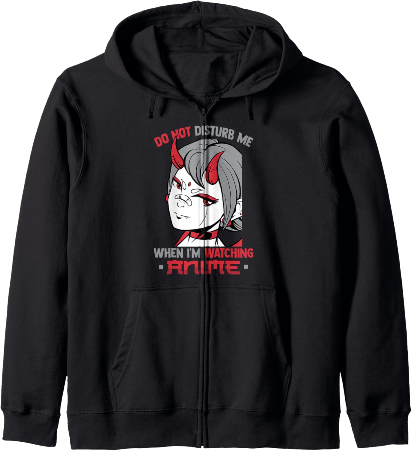 Kawaii Otaku - Do Not Disturb Me When I'm Watching Anime Hoodie