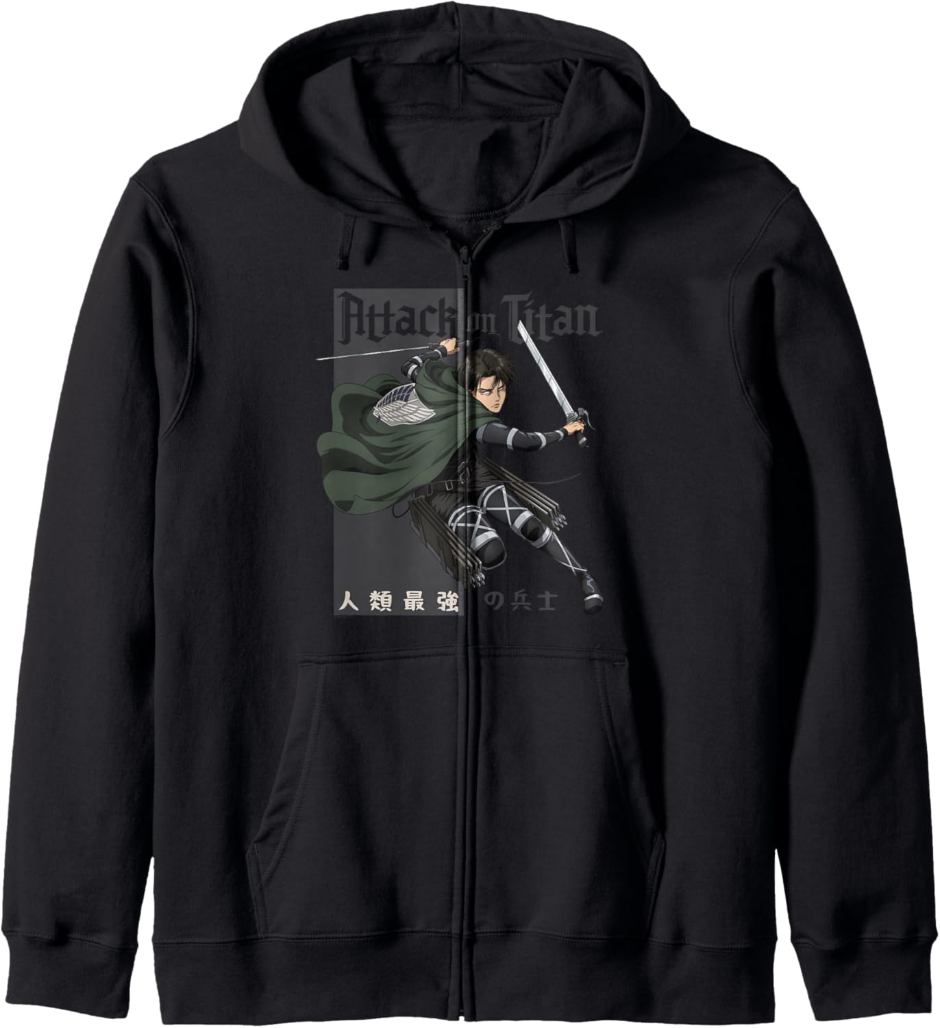 Attack on Titan Season 4 Humanity's Strongest Soldier Anime Hoodie
