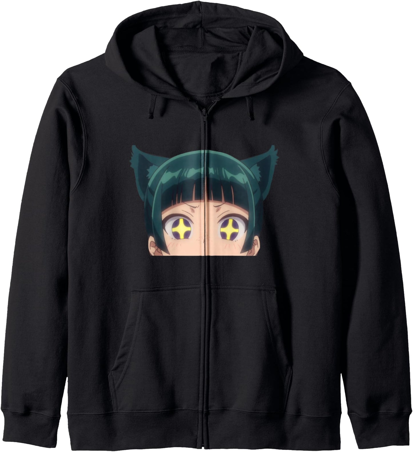 Apothecary Diaries Maomao Adorable Cat Girl Neko Anime Waifu Zip Hoodie