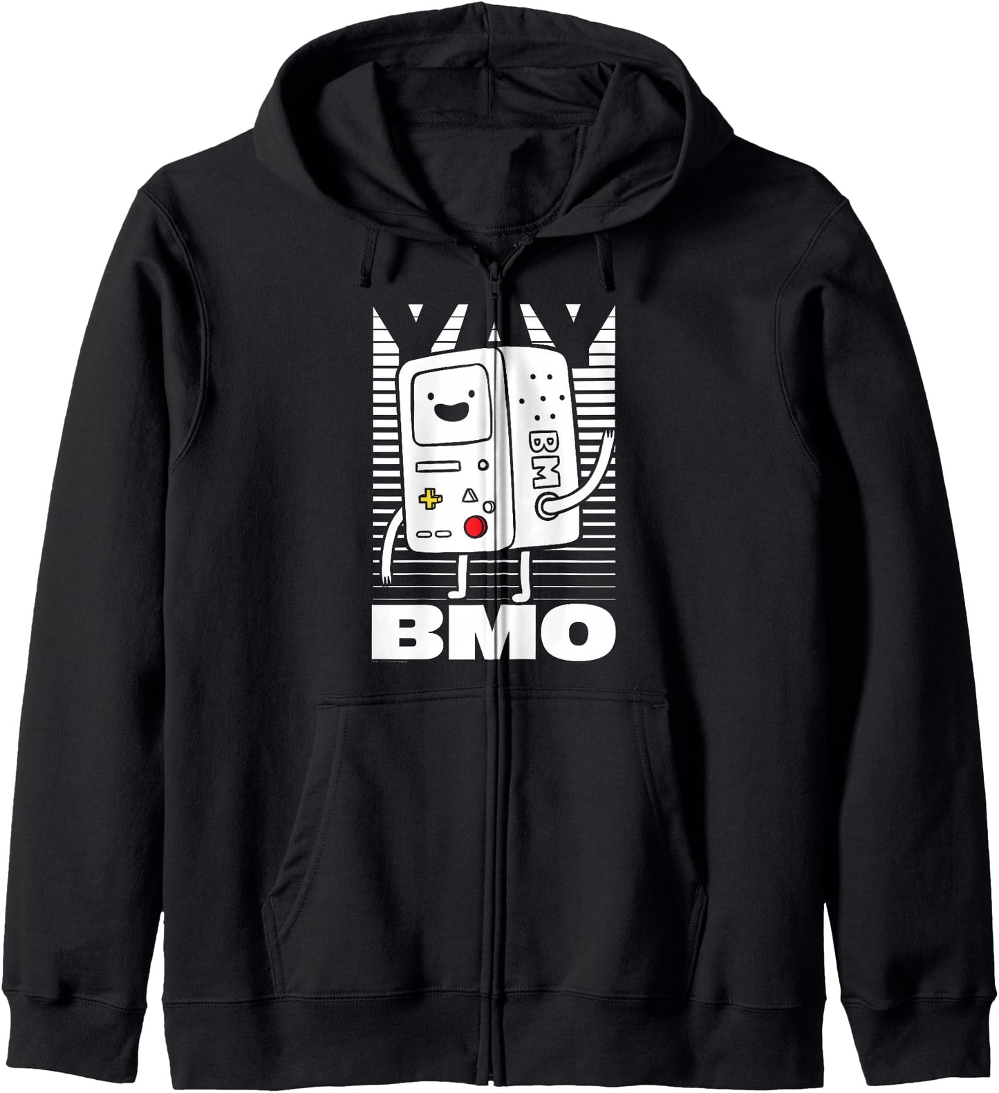 CN Adventure Time BMO Lines Zip Hoodie