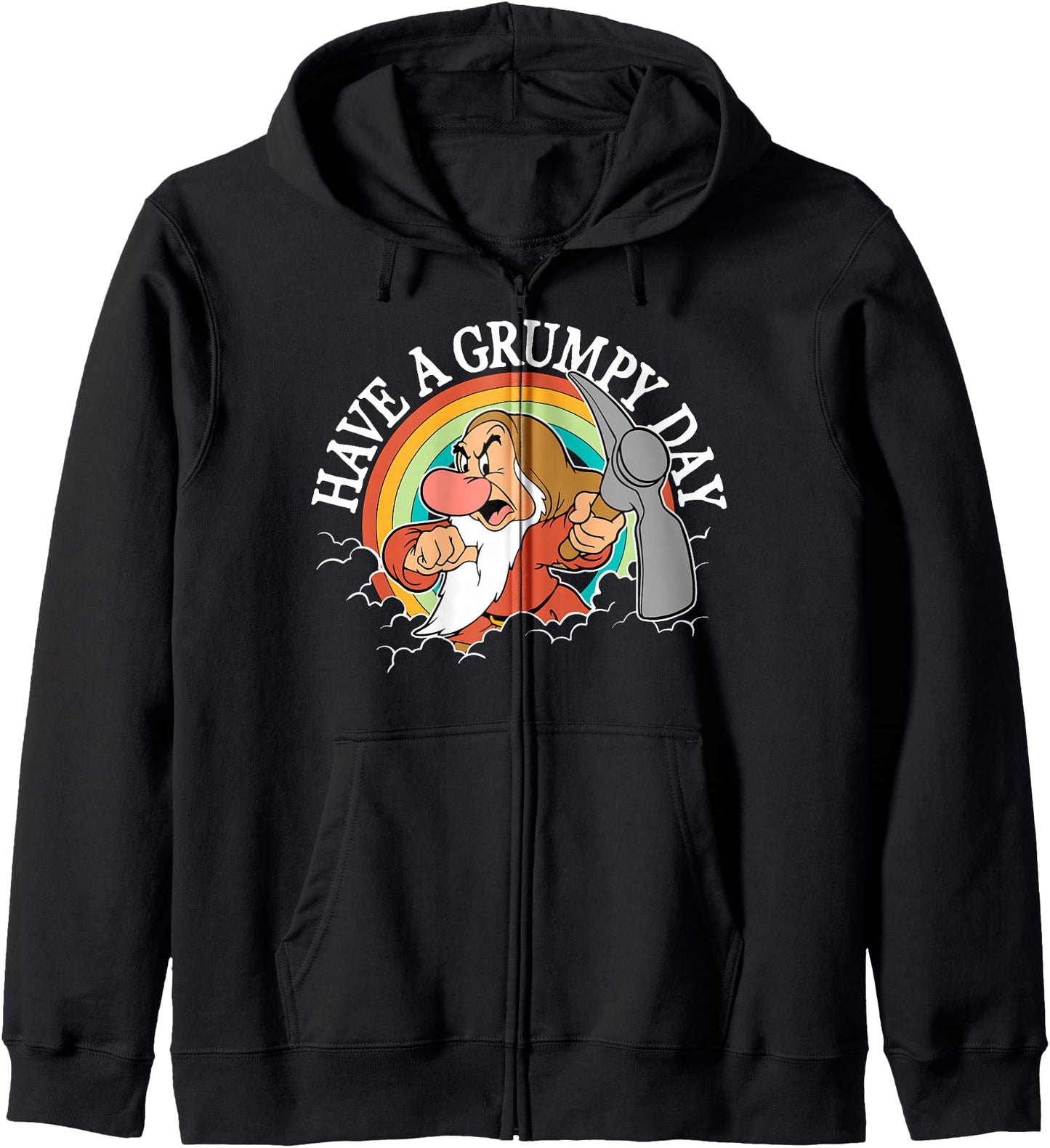 Disney Snow White Grumpy Have A Grumpy Day Zip Hoodie