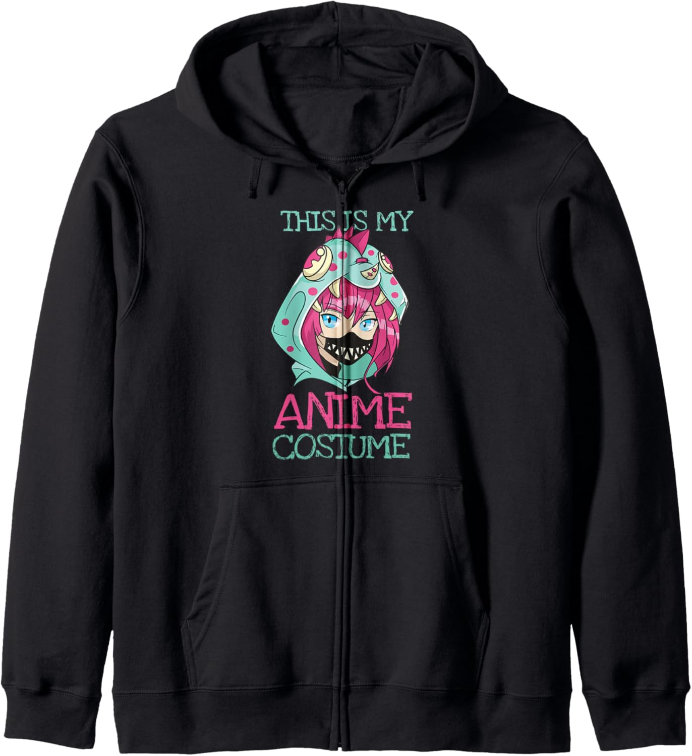 This Is My Anime Costume Kawaii Anime Girl Anime Lover Hoodie
