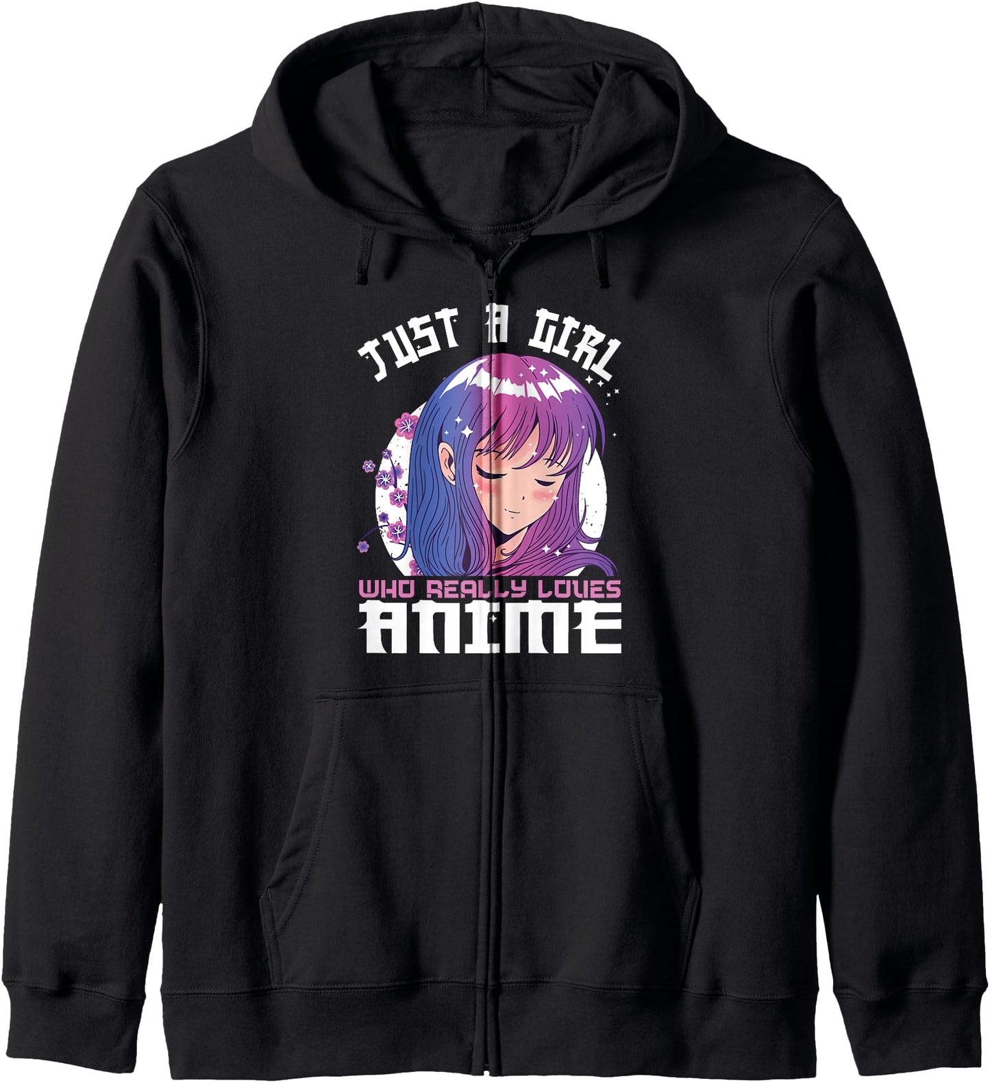 Anime Gifts for Teen Girls Just A Girl Who Loves Anime Hoodie