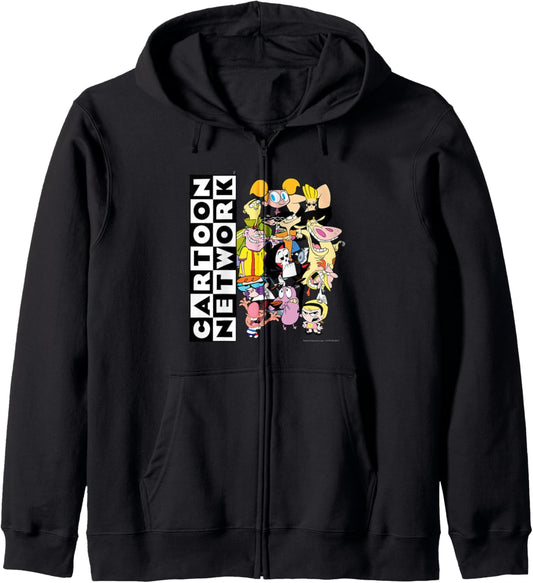 Cartoon Network Characters Zip Hoodie