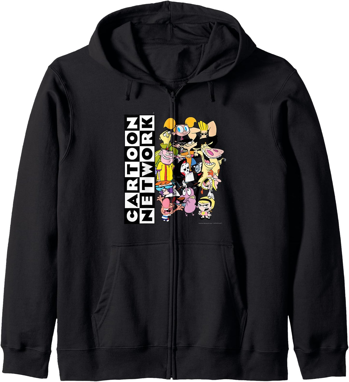 Cartoon Network Characters Zip Hoodie
