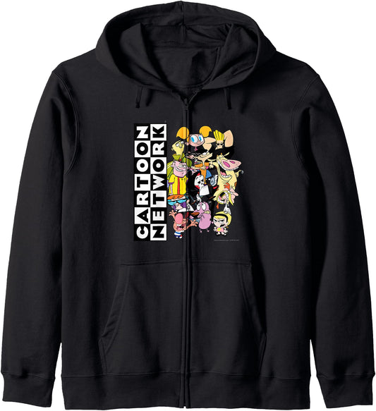 Cartoon Network Characters Zip Hoodie