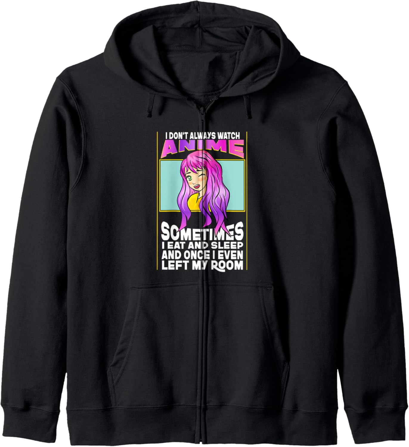 Cute Anime Lovers Anime Shirt Japanese Kawaii Anime Zip Hoodie