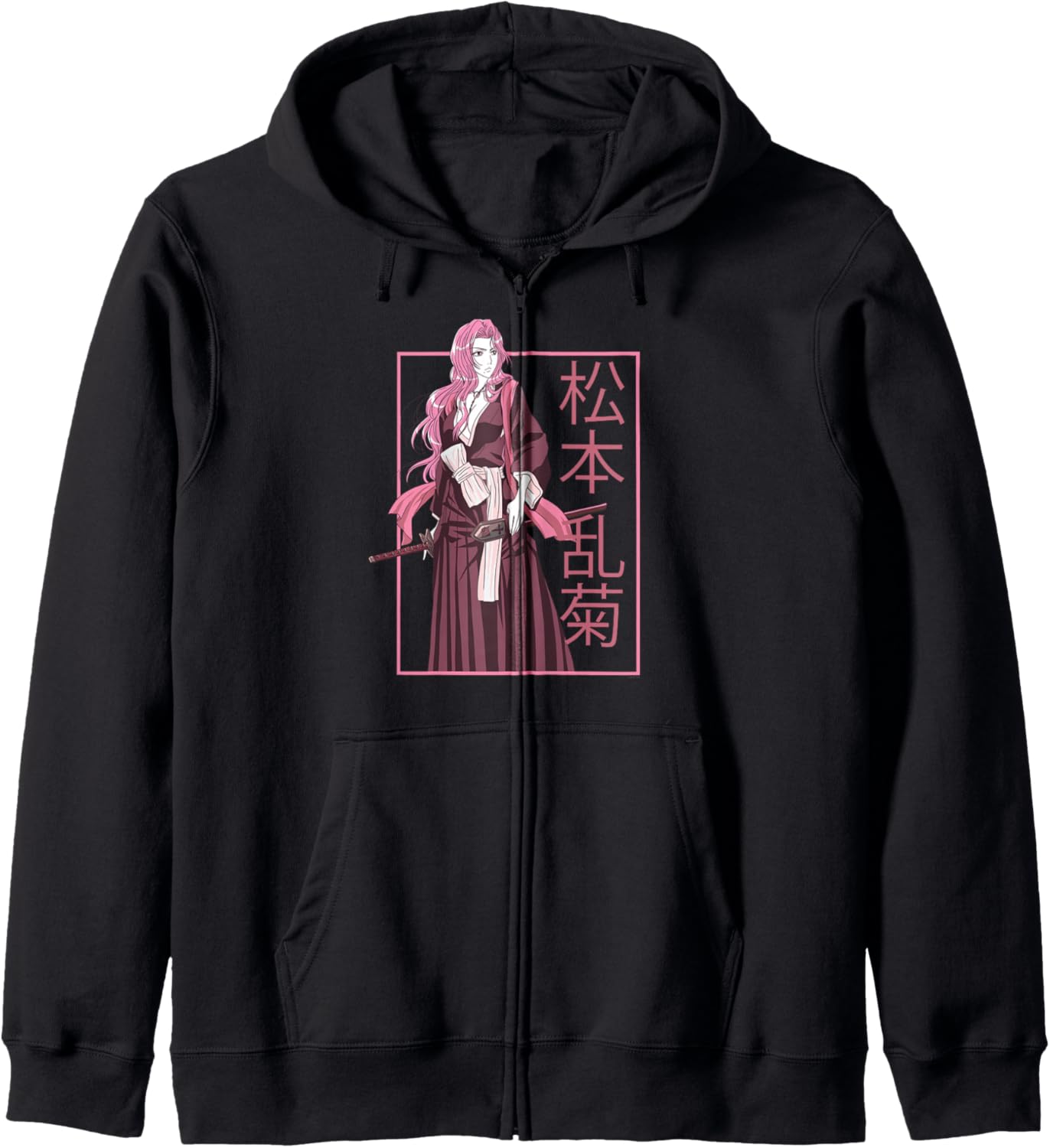 Bleach Pastel Rangiku Matsumoto Anime Zip Hoodie
