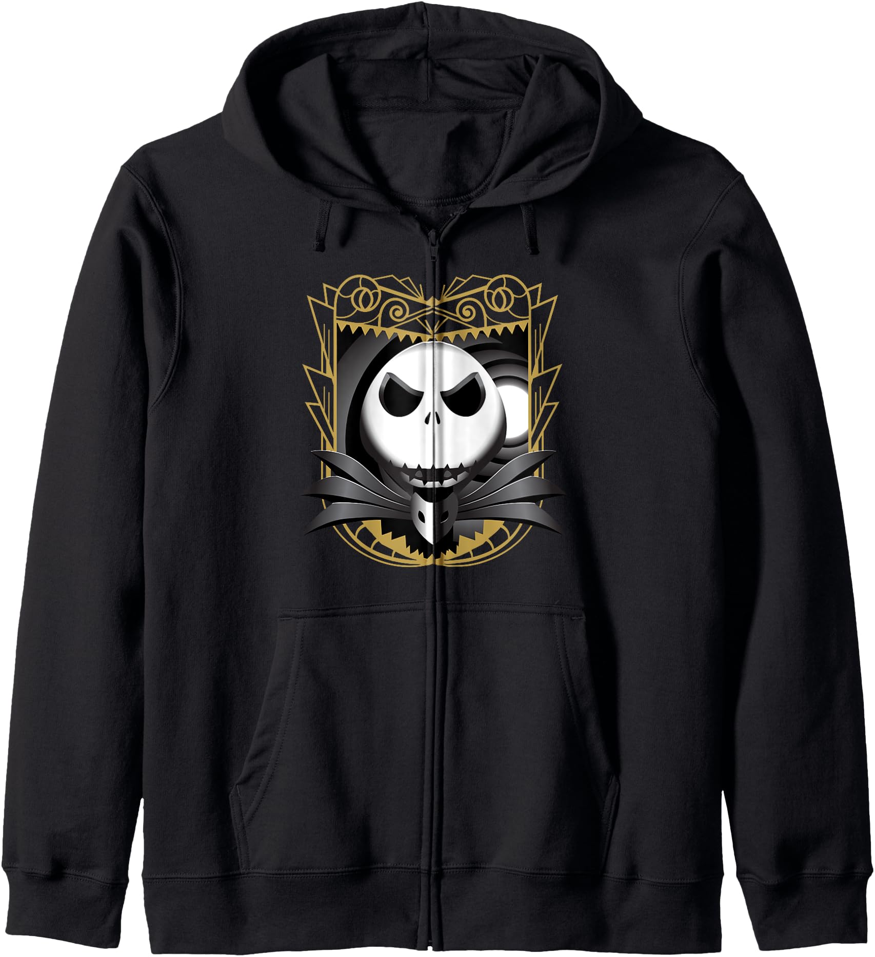 The Nightmare Before Christmas - Jack Skellington Face Zip Hoodie