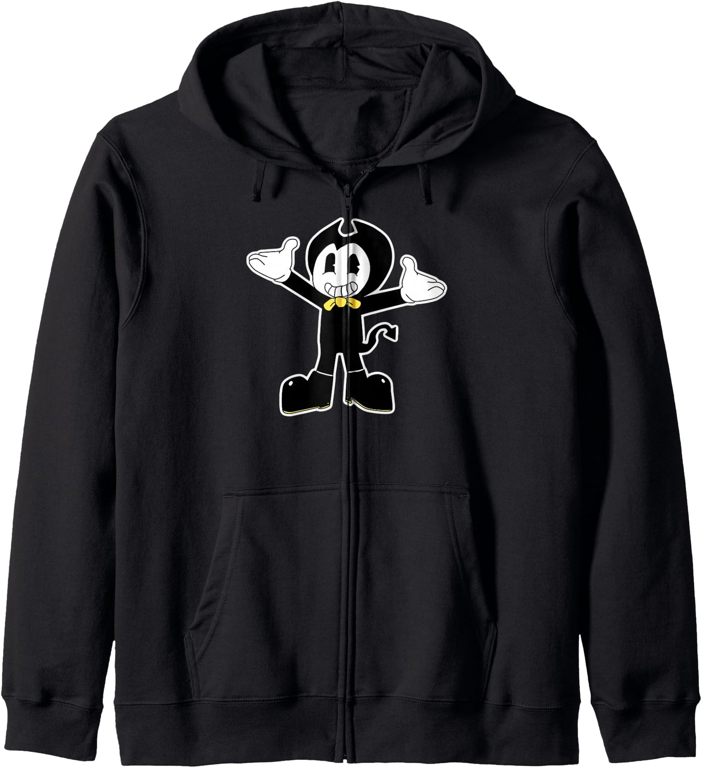 Bendy Little Devil Darlin Vintage Cartoon Zip Hoodie