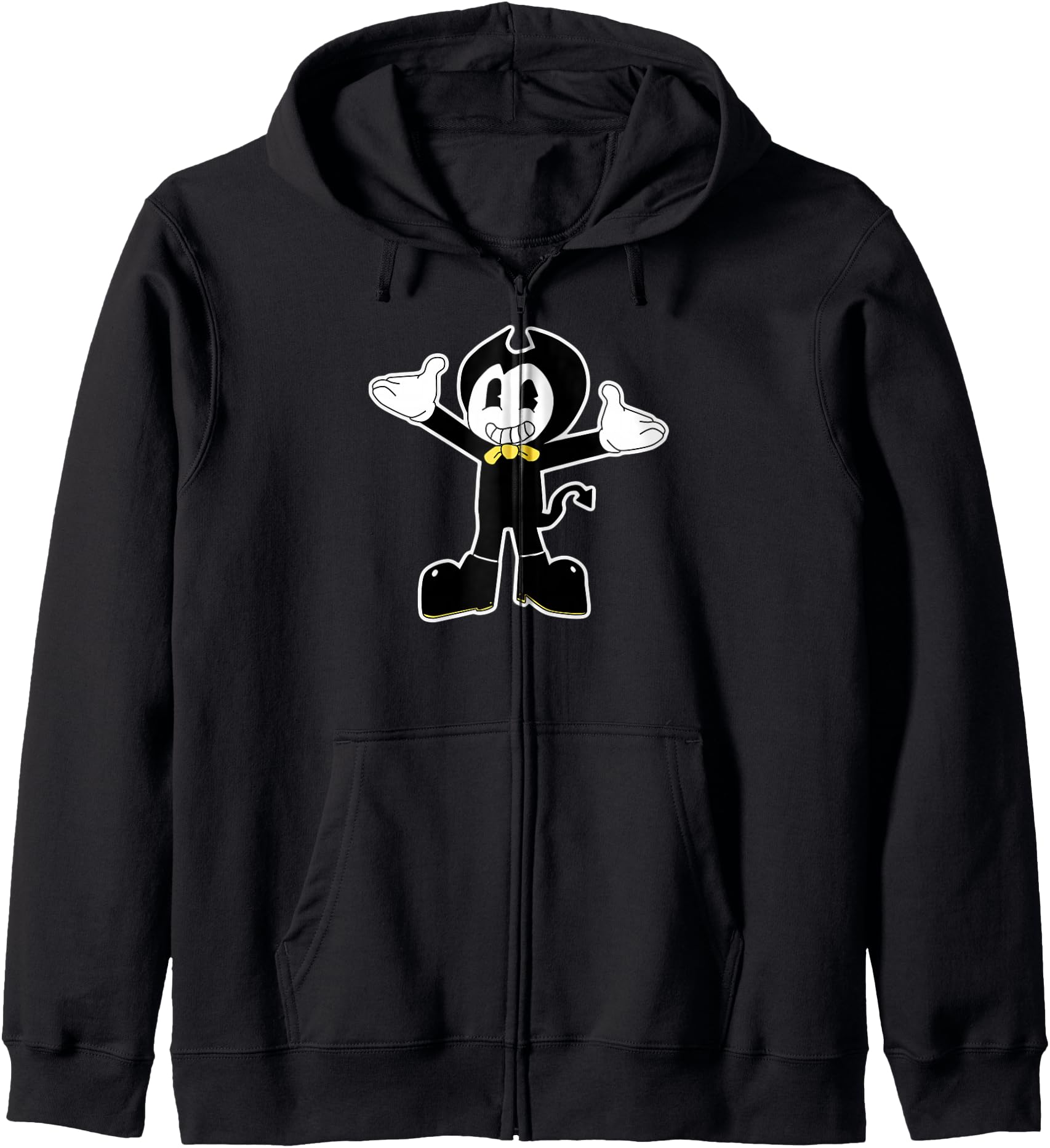 Bendy Little Devil Darlin Vintage Cartoon Zip Hoodie