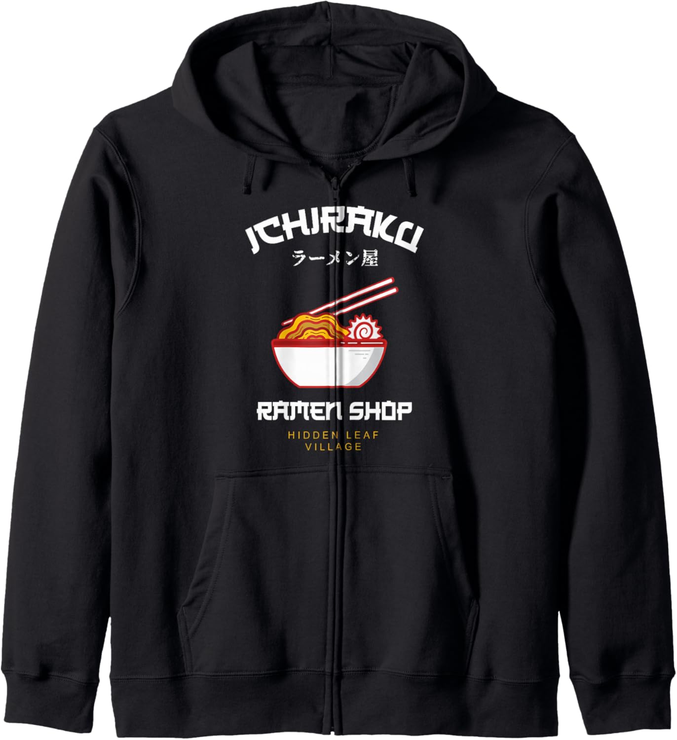 Ichiraku Ramen Shop Hidden Leaf Village Japanese Anime Hoodie